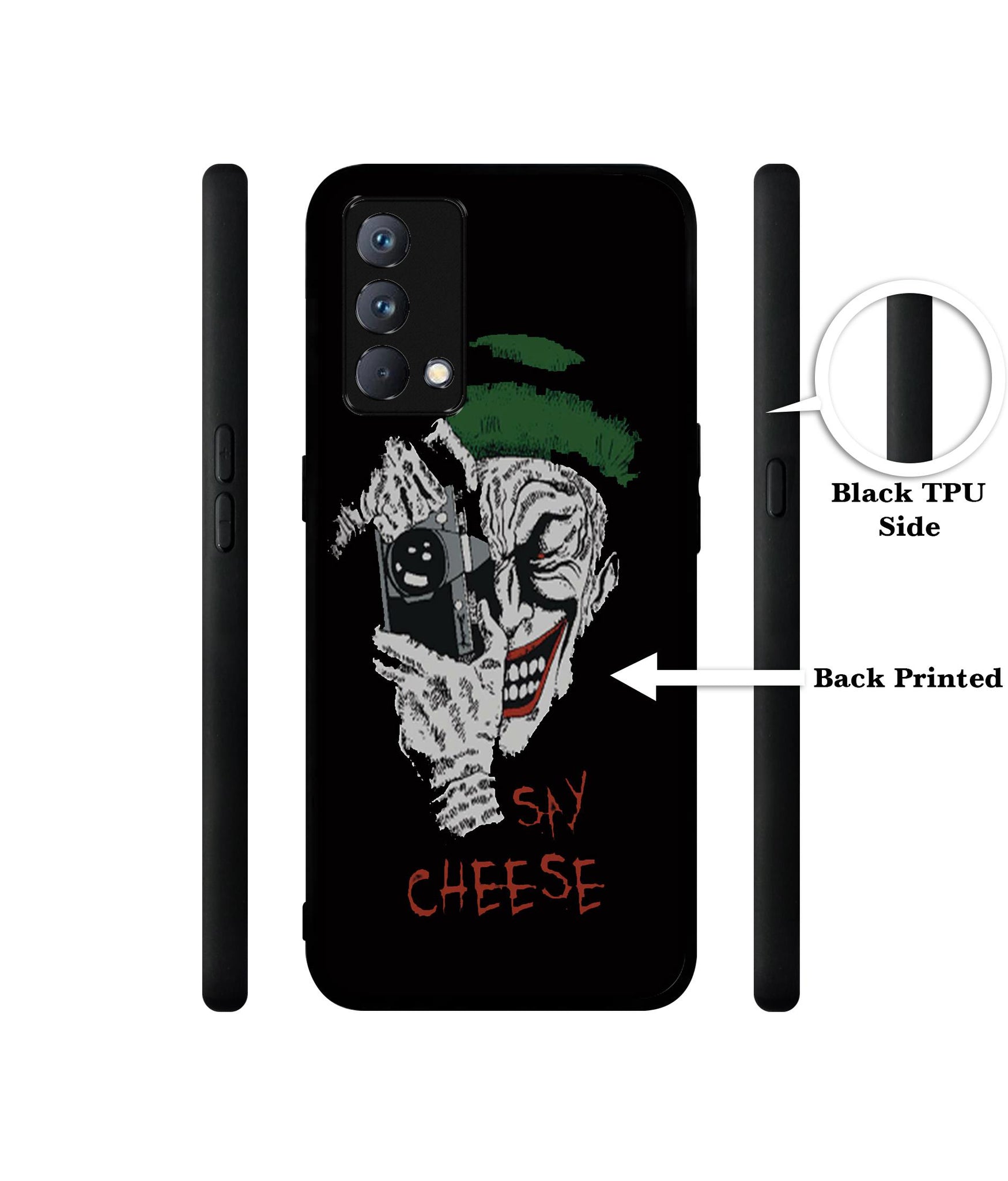 Joker Say Cheese Design Designer 2D Printed Back Case Cover for Realme GT Master Edition 5G