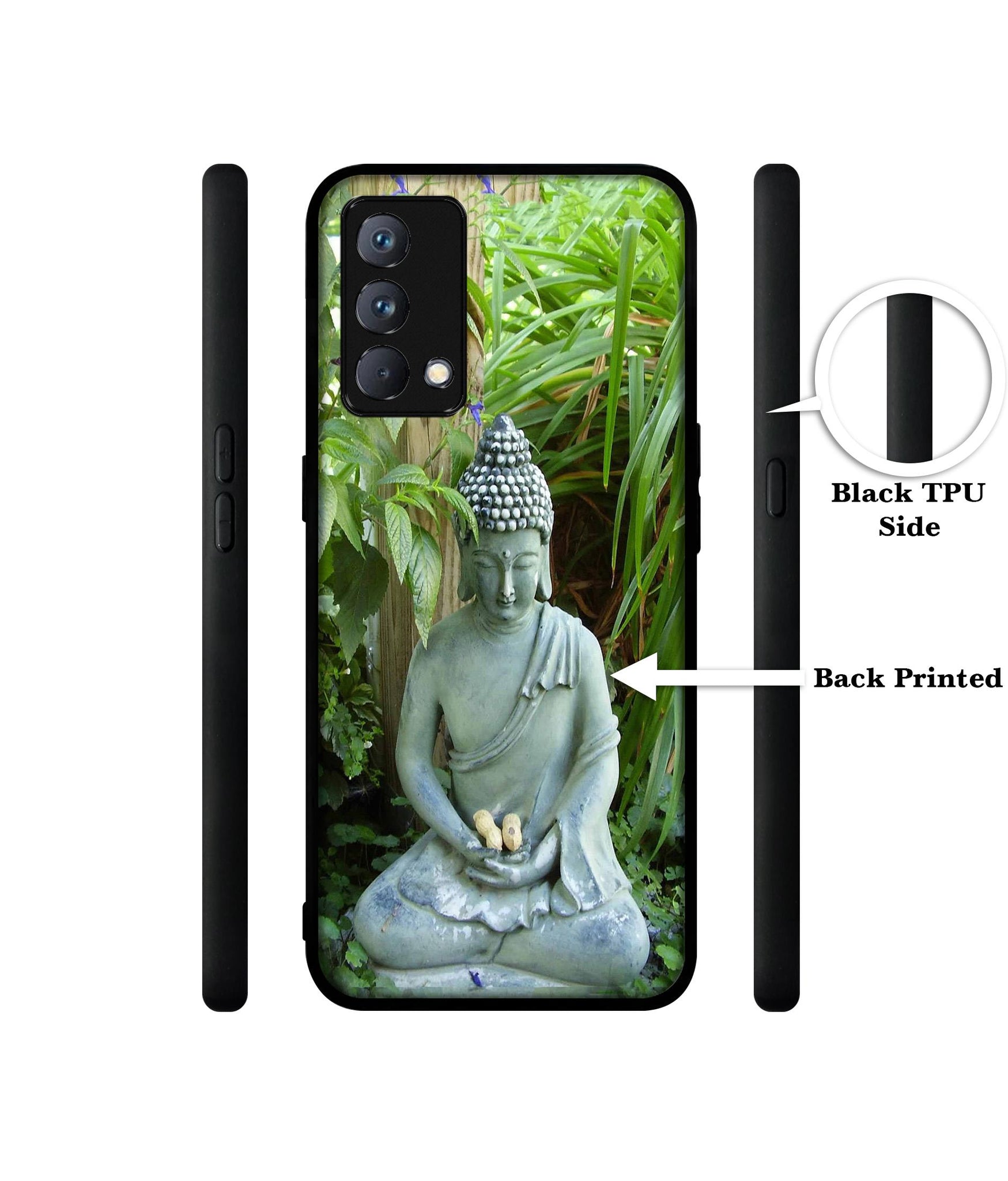 Buddhism Design Designer 2D Printed Back Case Cover for Realme GT Master Edition 5G