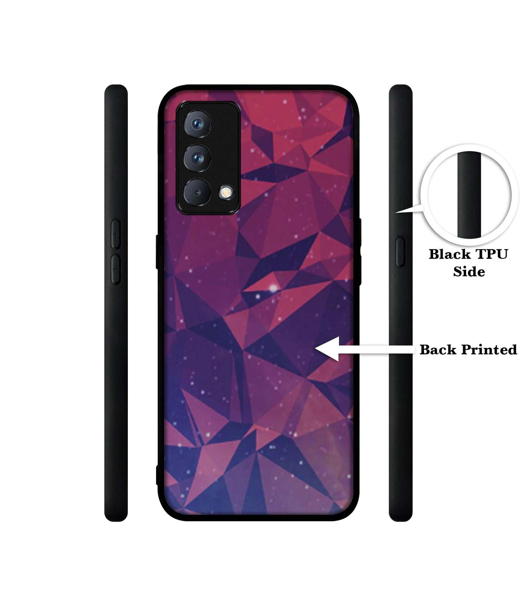 Bad Color Shape Design Designer 2D Printed Back Case Cover for Realme GT Master Edition 5G