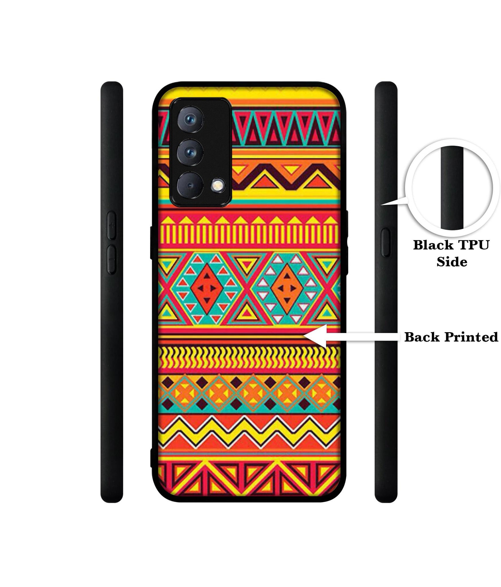 Artistic Rangoli Design Designer 2D Printed Back Case Cover for Realme GT Master Edition 5G