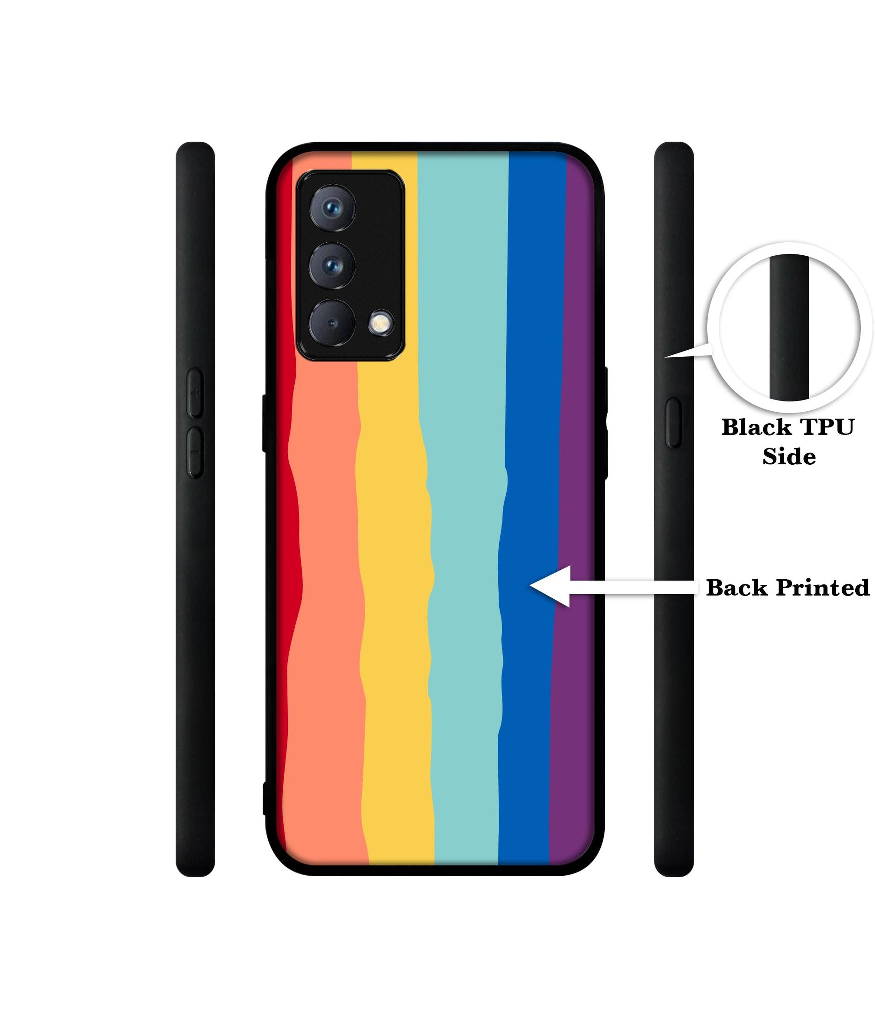 Rainbow Design Designer 2D Printed Back Case Cover for Realme GT Master Edition 5G