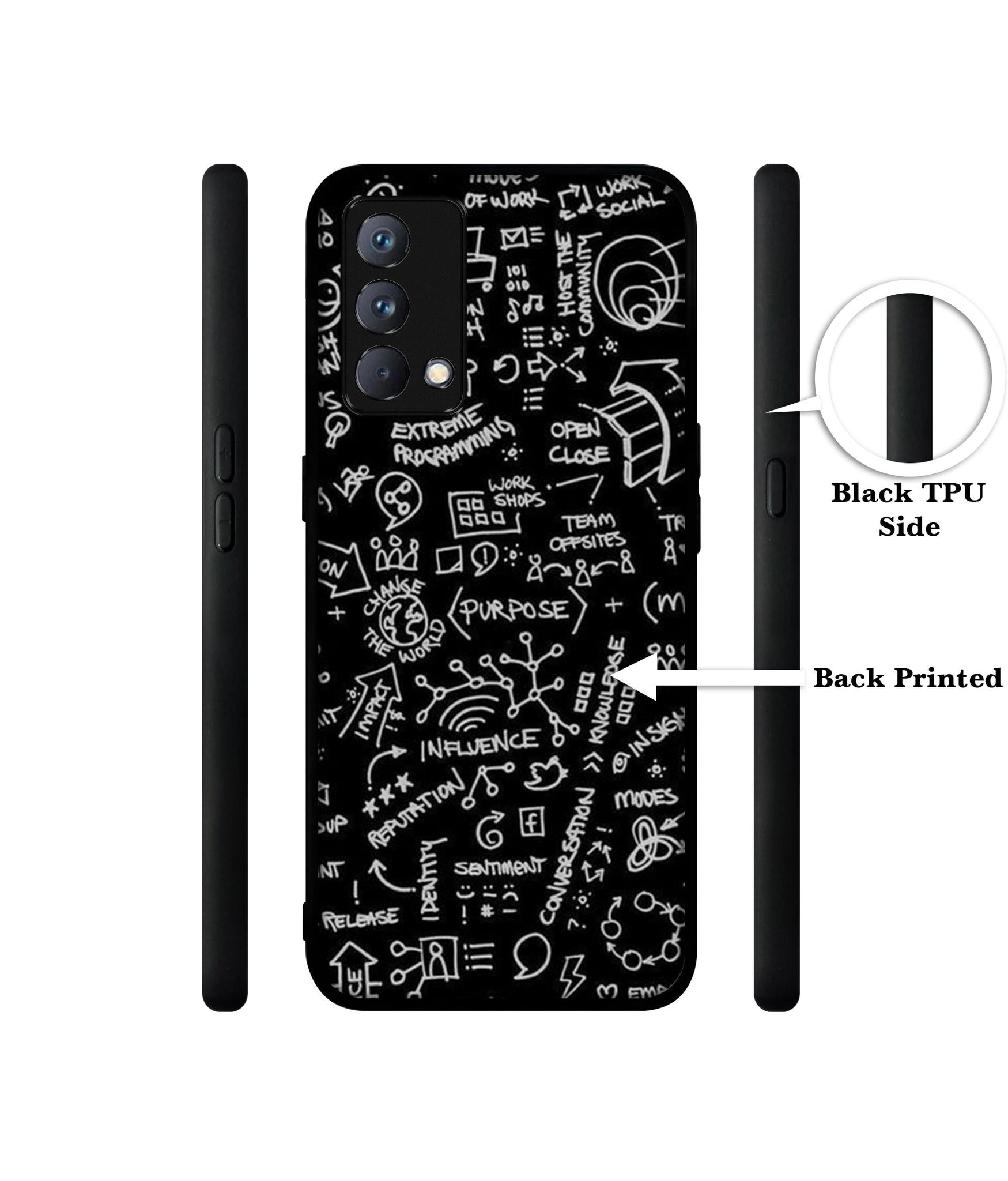 Formulas Design Designer 2D Printed Back Case Cover for Realme GT Master Edition 5G