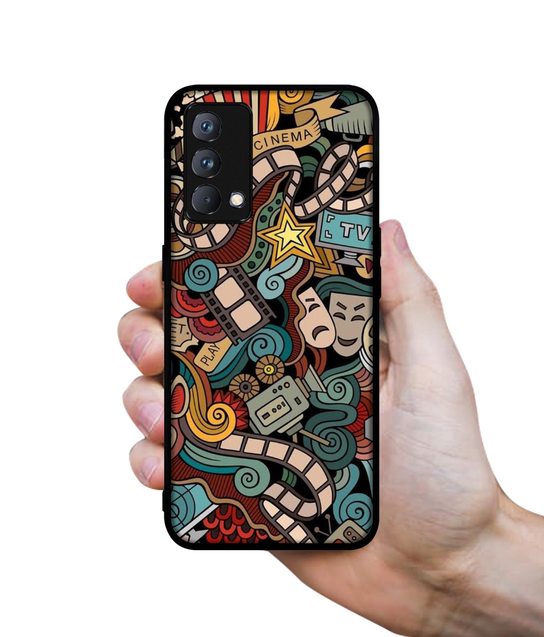 Movies Design Designer 2D Printed Back Case Cover for Realme GT Master Edition 5G