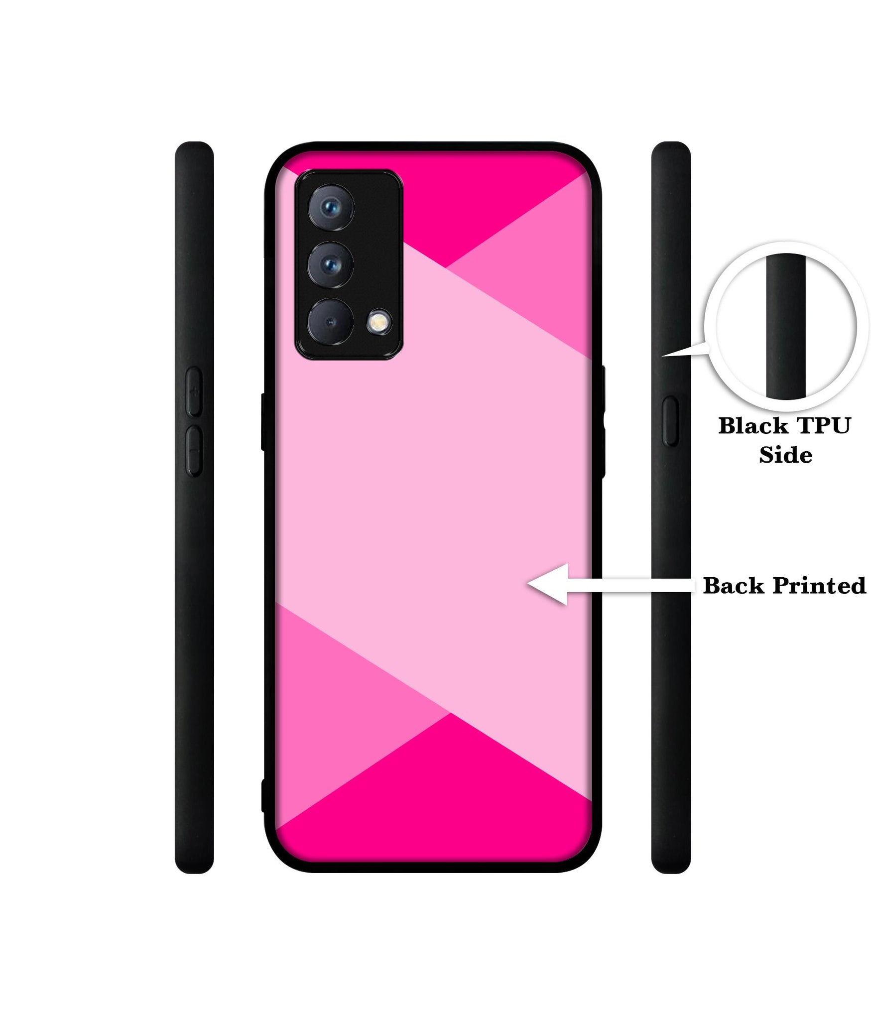 Pink Cross Vector Design Designer 2D Printed Back Case Cover for Realme GT Master Edition 5G