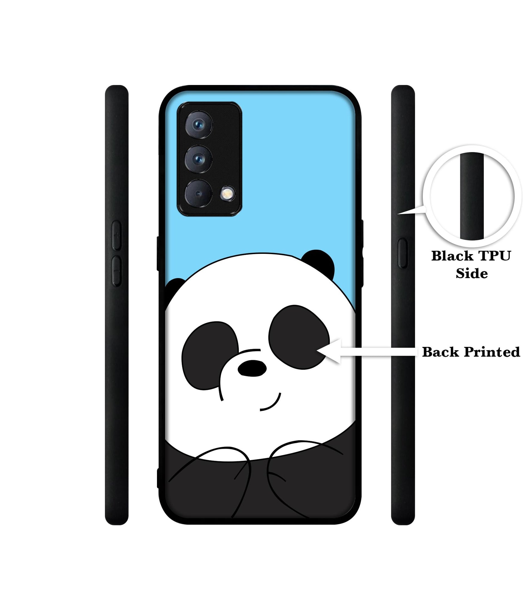 Cute Panda Design Designer 2D Printed Back Case Cover for Realme GT Master Edition 5G