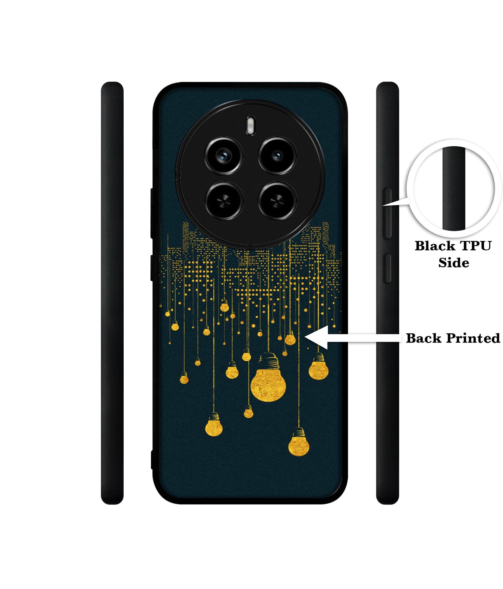 City Light Pattern Design Designer 2D Printed Back Case Cover for Realme P1 Pro 5G / 12 Pro 5G / 12 Pro Plus 5G
