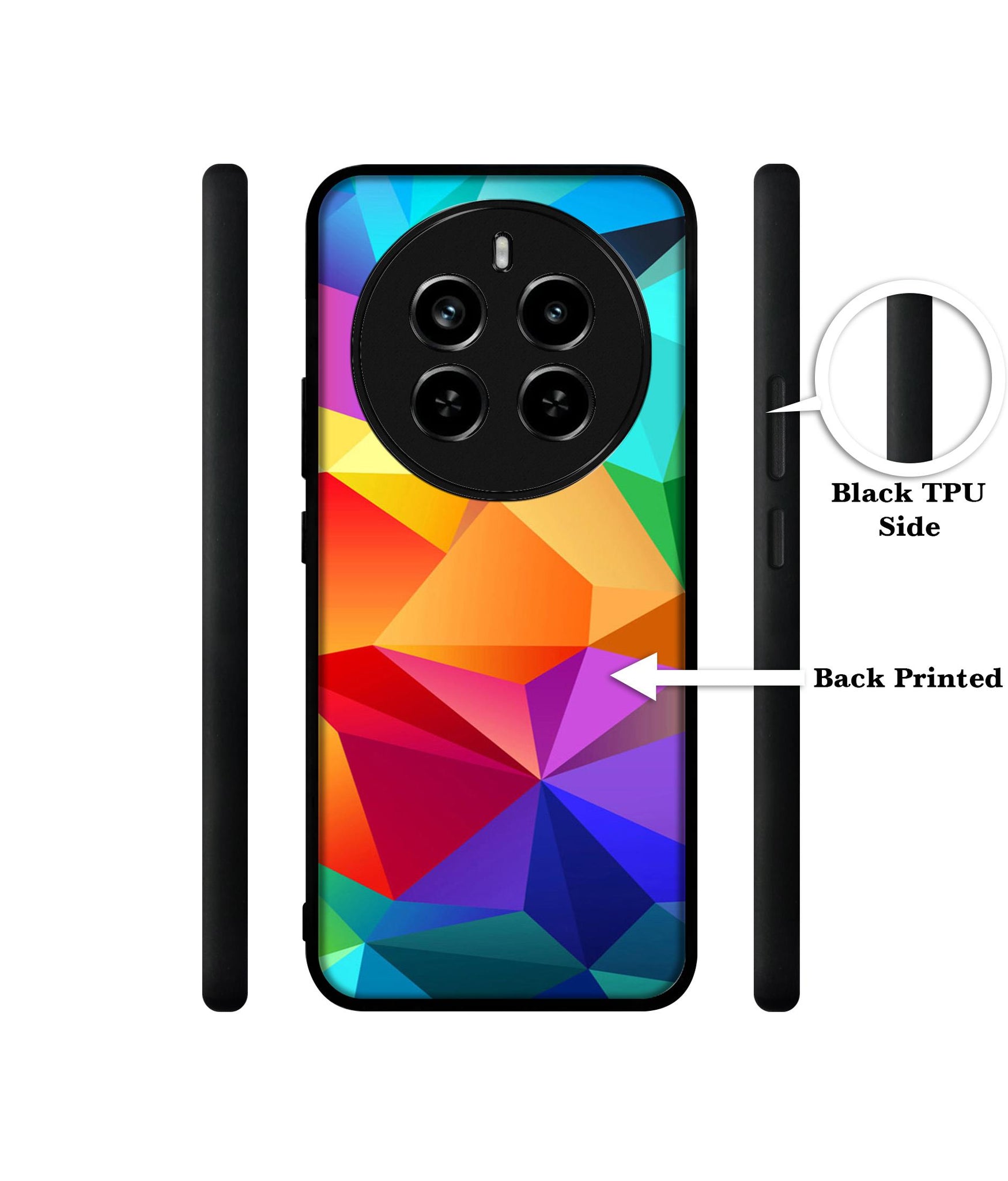Colorful Pattern Design Designer 2D Printed Back Case Cover for Realme P1 Pro 5G / 12 Pro 5G / 12 Pro Plus 5G