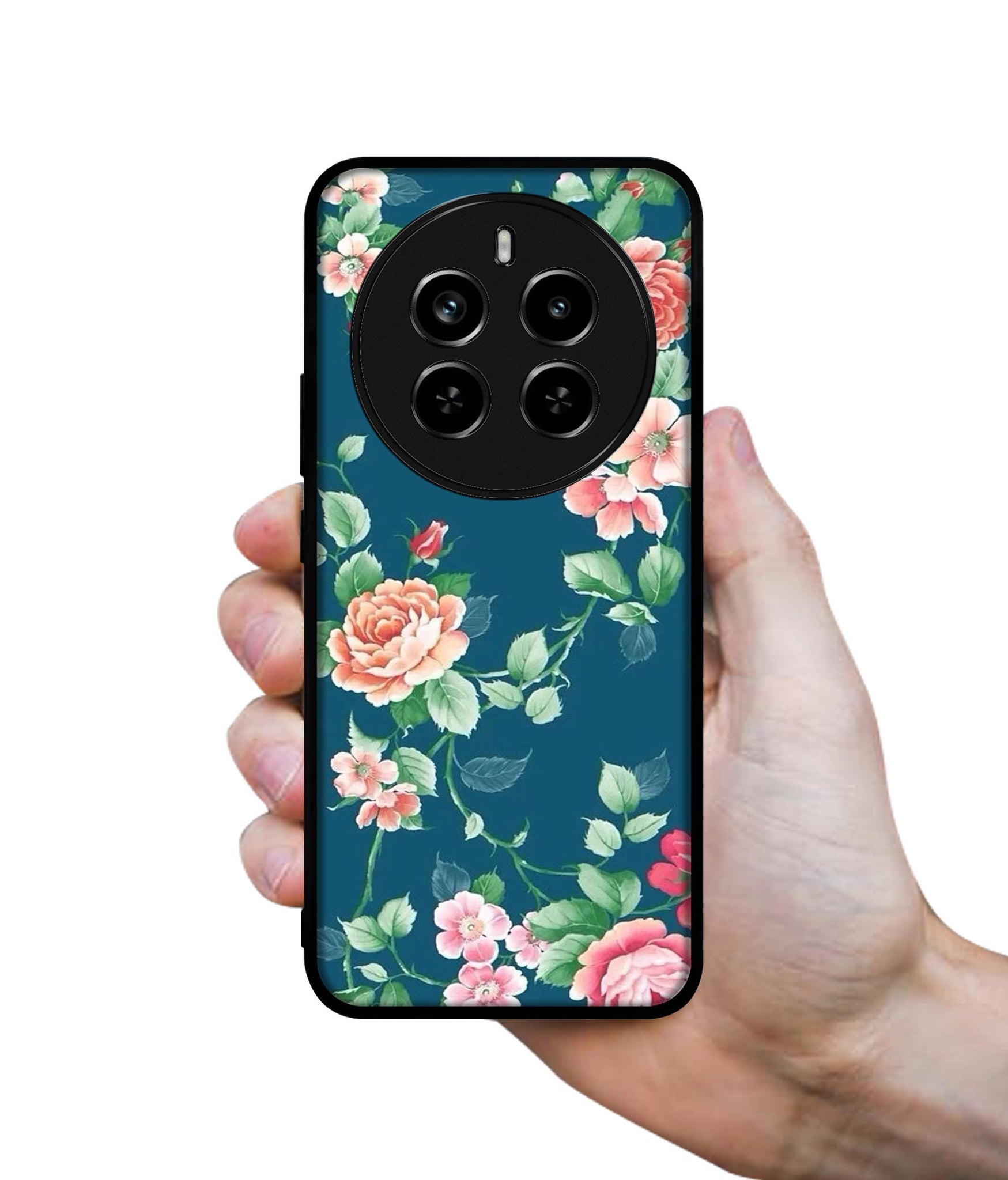 Vintage Floral Design Designer 2D Printed Back Case Cover for Realme P1 Pro 5G / 12 Pro 5G / 12 Pro Plus 5G