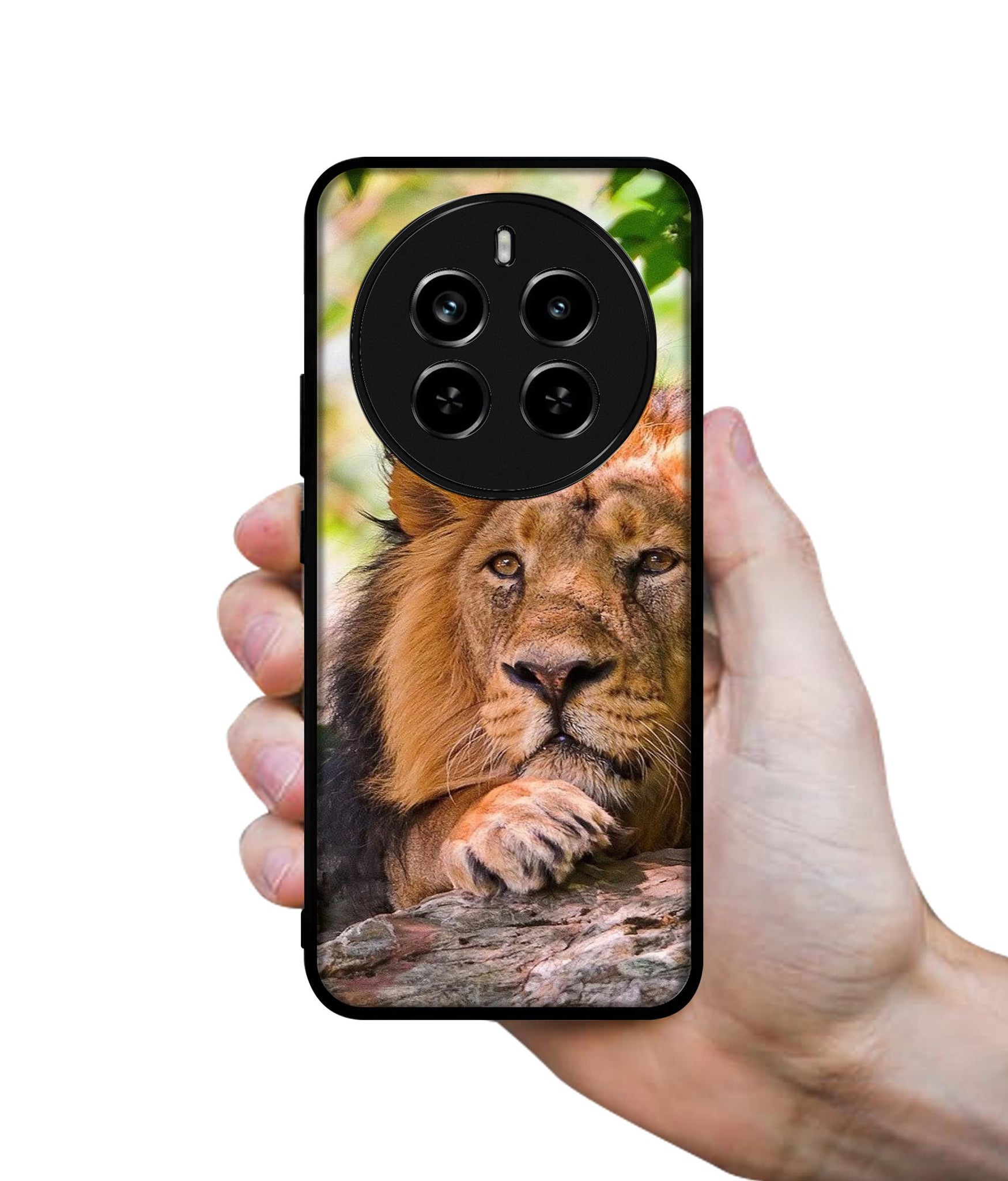 Tiger Pattern Print Design Designer 2D Printed Back Case Cover for Realme P1 Pro 5G / 12 Pro 5G / 12 Pro Plus 5G