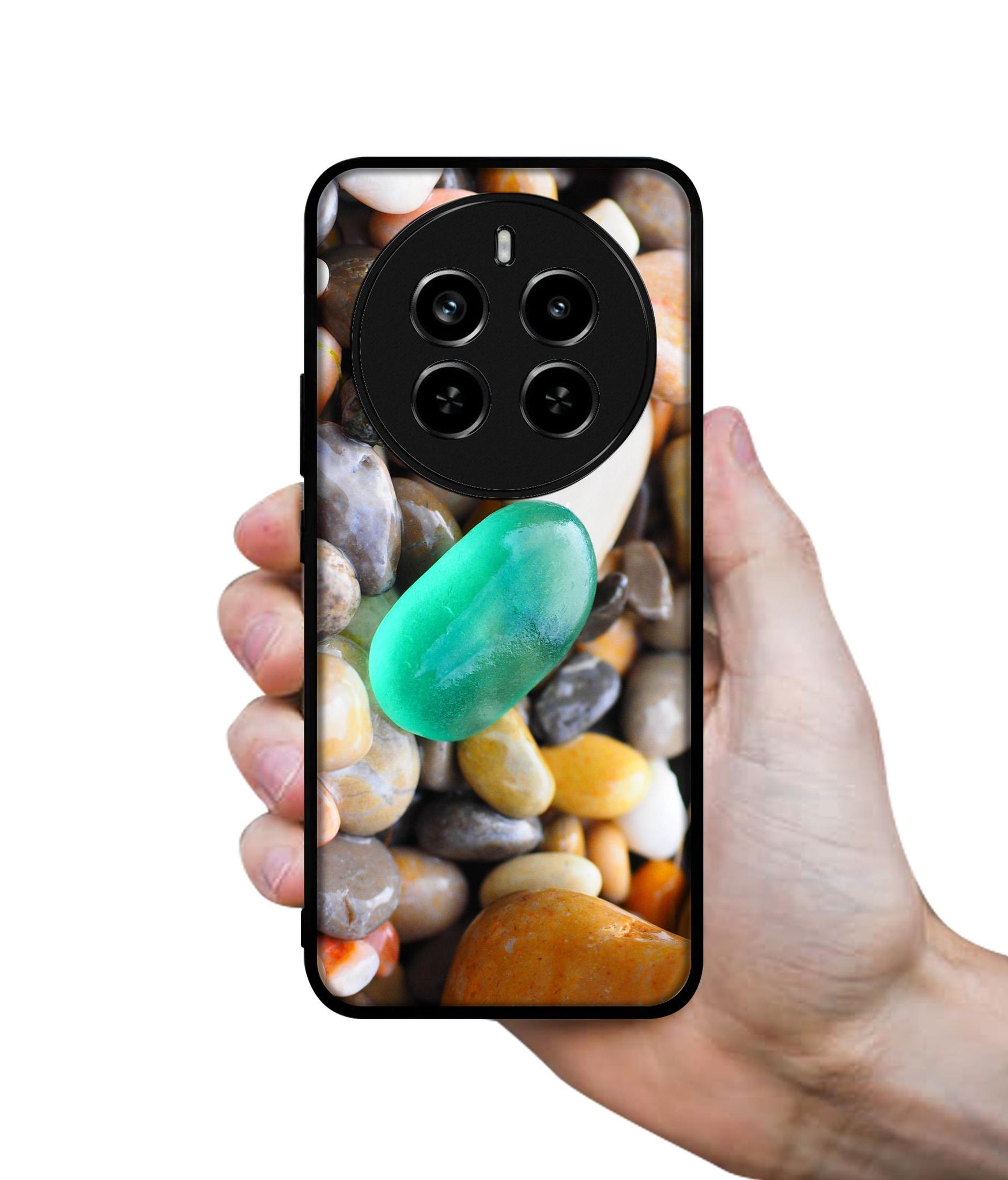 Sea Stones Design Designer 2D Printed Back Case Cover for Realme P1 Pro 5G / 12 Pro 5G / 12 Pro Plus 5G