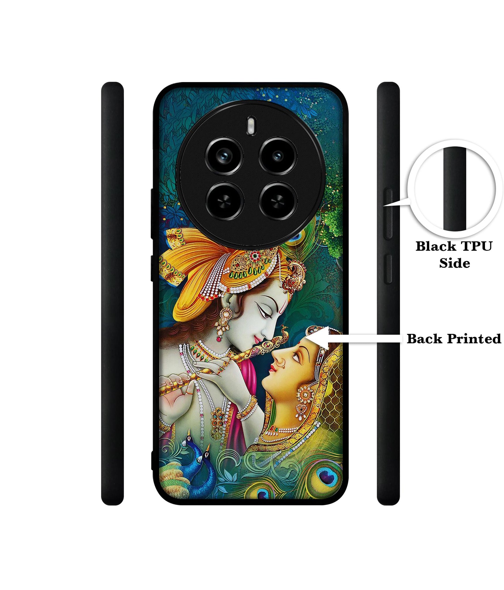 Radha Kishan Love Design Designer 2D Printed Back Case Cover for Realme P1 Pro 5G / 12 Pro 5G / 12 Pro Plus 5G