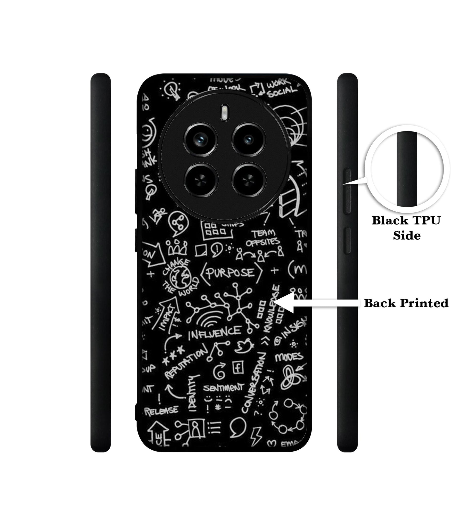 Formulas Design Designer 2D Printed Back Case Cover for Realme P1 Pro 5G / 12 Pro 5G / 12 Pro Plus 5G