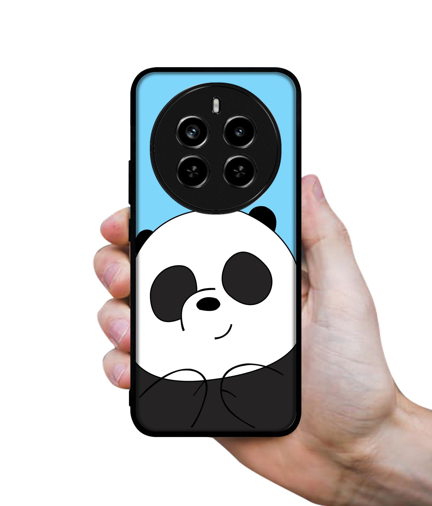 Cute Panda Design Designer 2D Printed Back Case Cover for Realme P1 Pro 5G / 12 Pro 5G / 12 Pro Plus 5G
