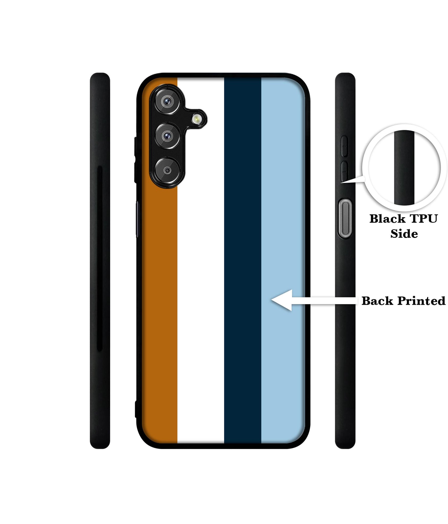 Color Stripes Design Designer 2D Printed Back Case Cover for Samsung Galaxy F15 5G / M15 5G