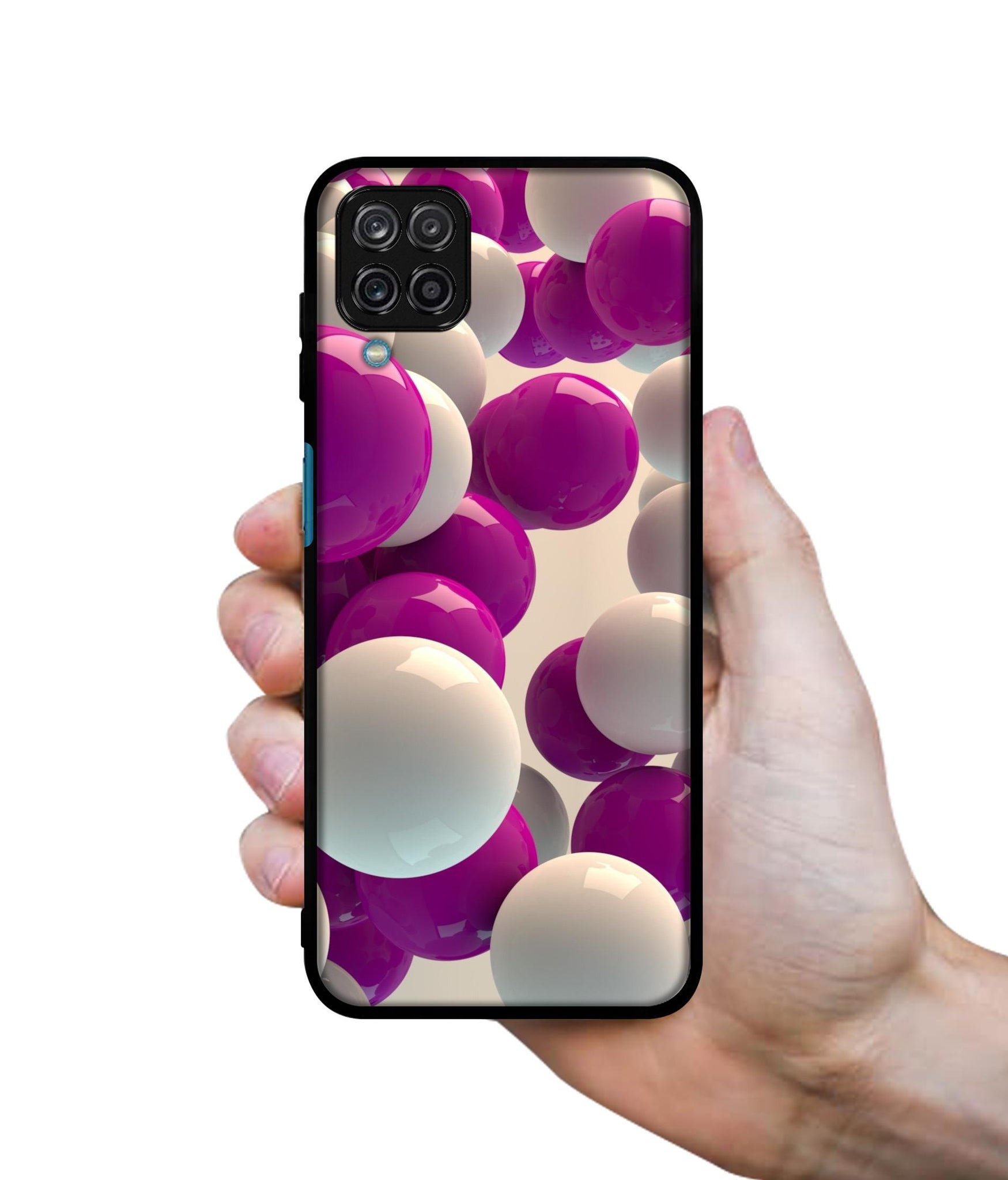 3D Balloons Design Designer 2D Printed Back Case Cover for Samsung Galaxy M12 4G / A12 4G / F12 4G