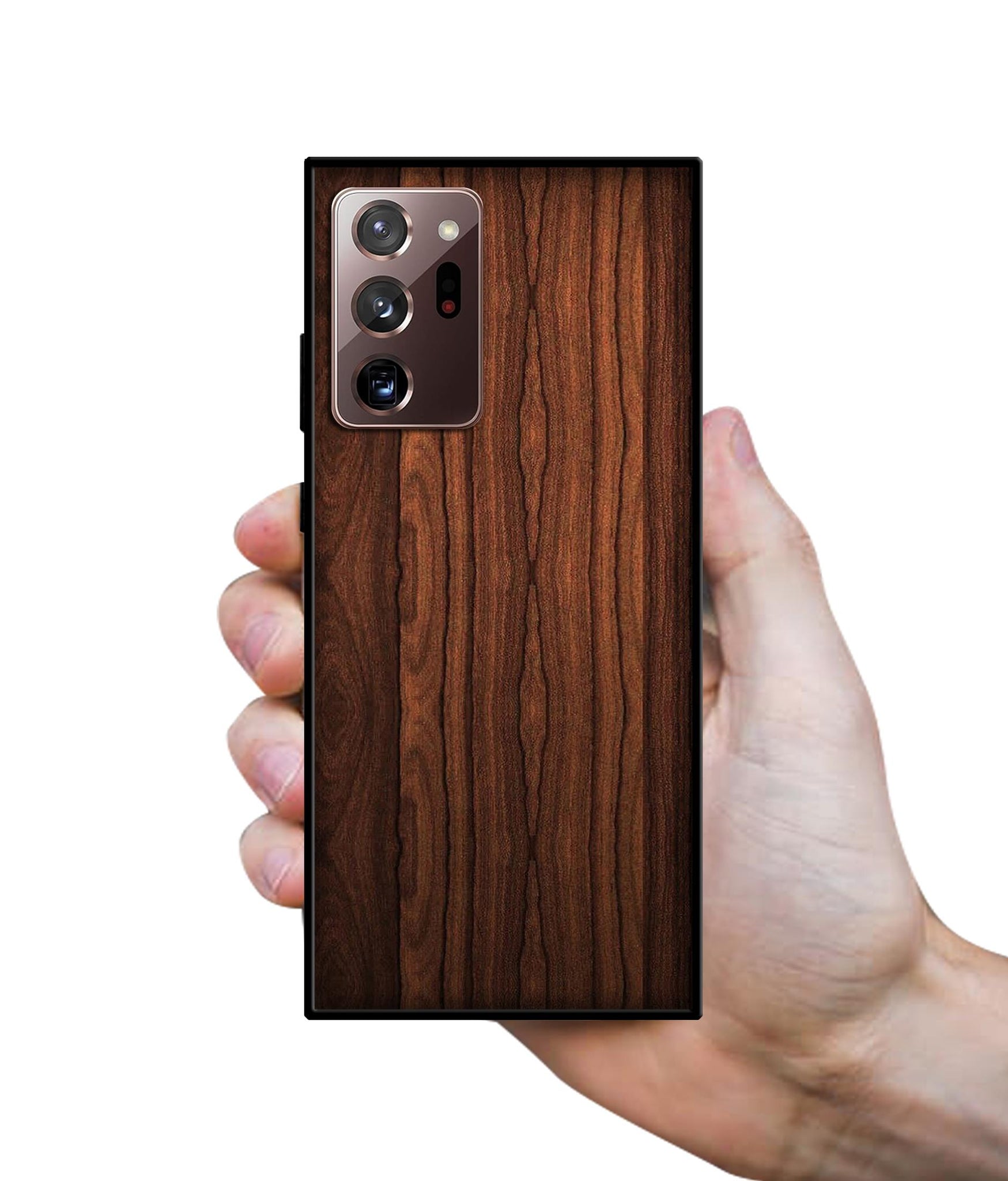 Brown Wooden Texture Design Designer 2D Printed Back Case Cover for Samsung Galaxy Note 20 Ultra 5G