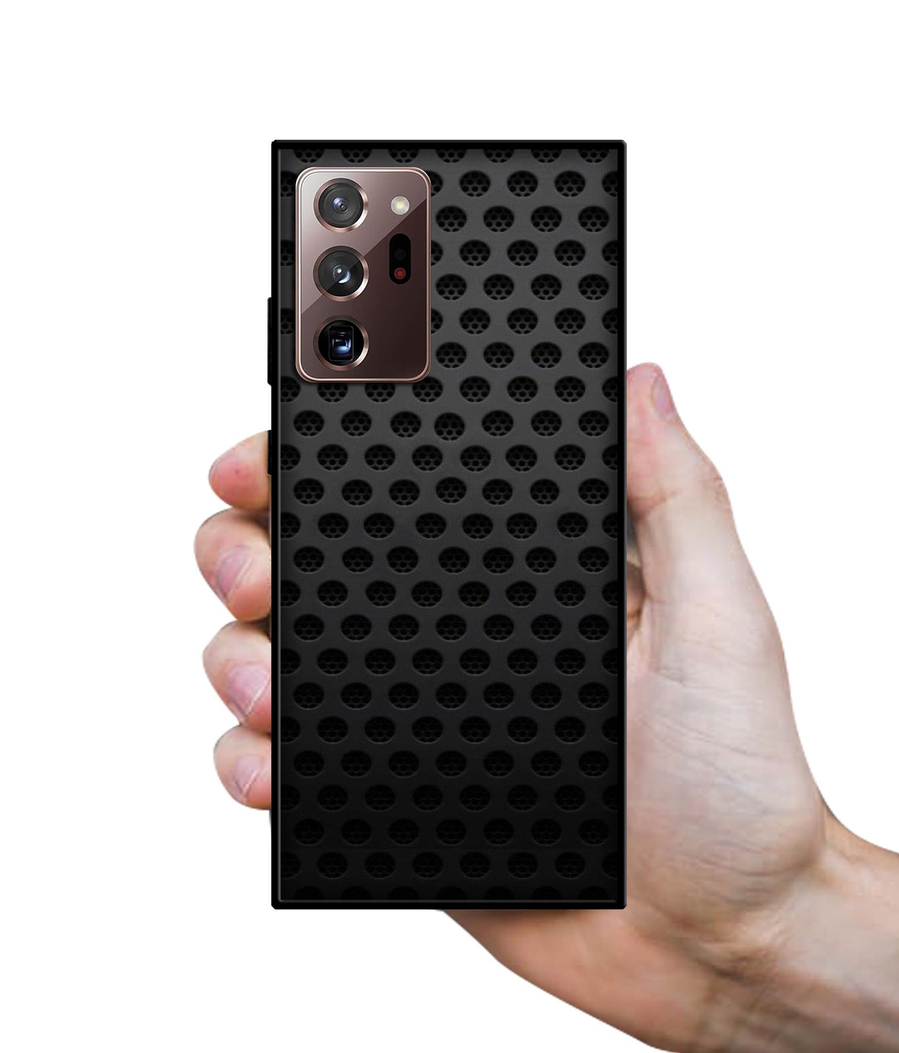Black Circle Design Designer 2D Printed Back Case Cover for Samsung Galaxy Note 20 Ultra 5G