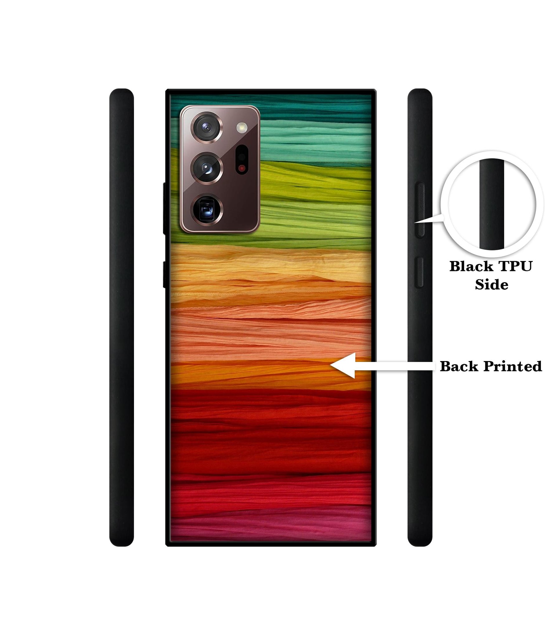 Colorful Thread Design Designer 2D Printed Back Case Cover for Samsung Galaxy Note 20 Ultra 5G