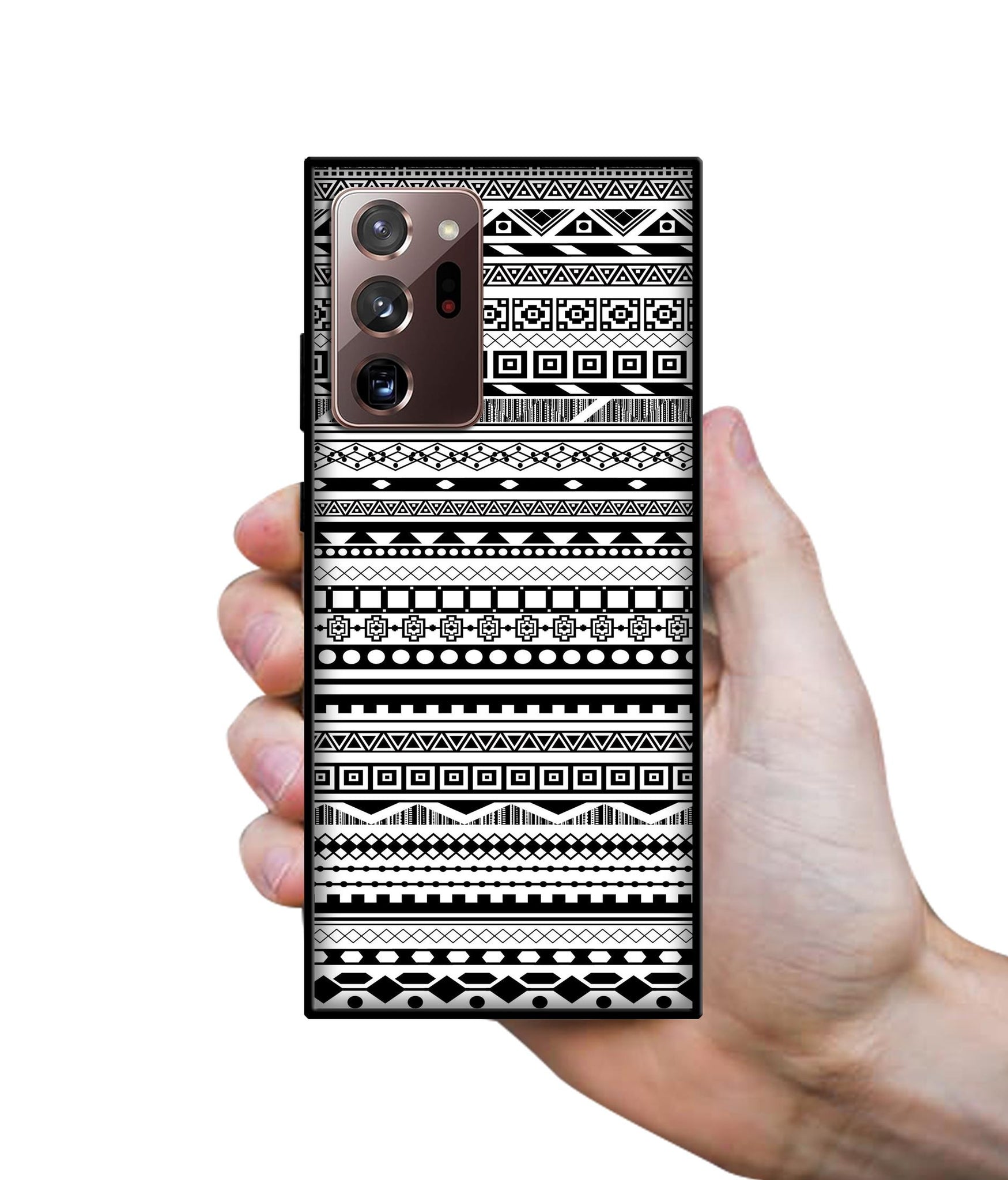 Black & White Patterns Design Designer 2D Printed Back Case Cover for Samsung Galaxy Note 20 Ultra 5G