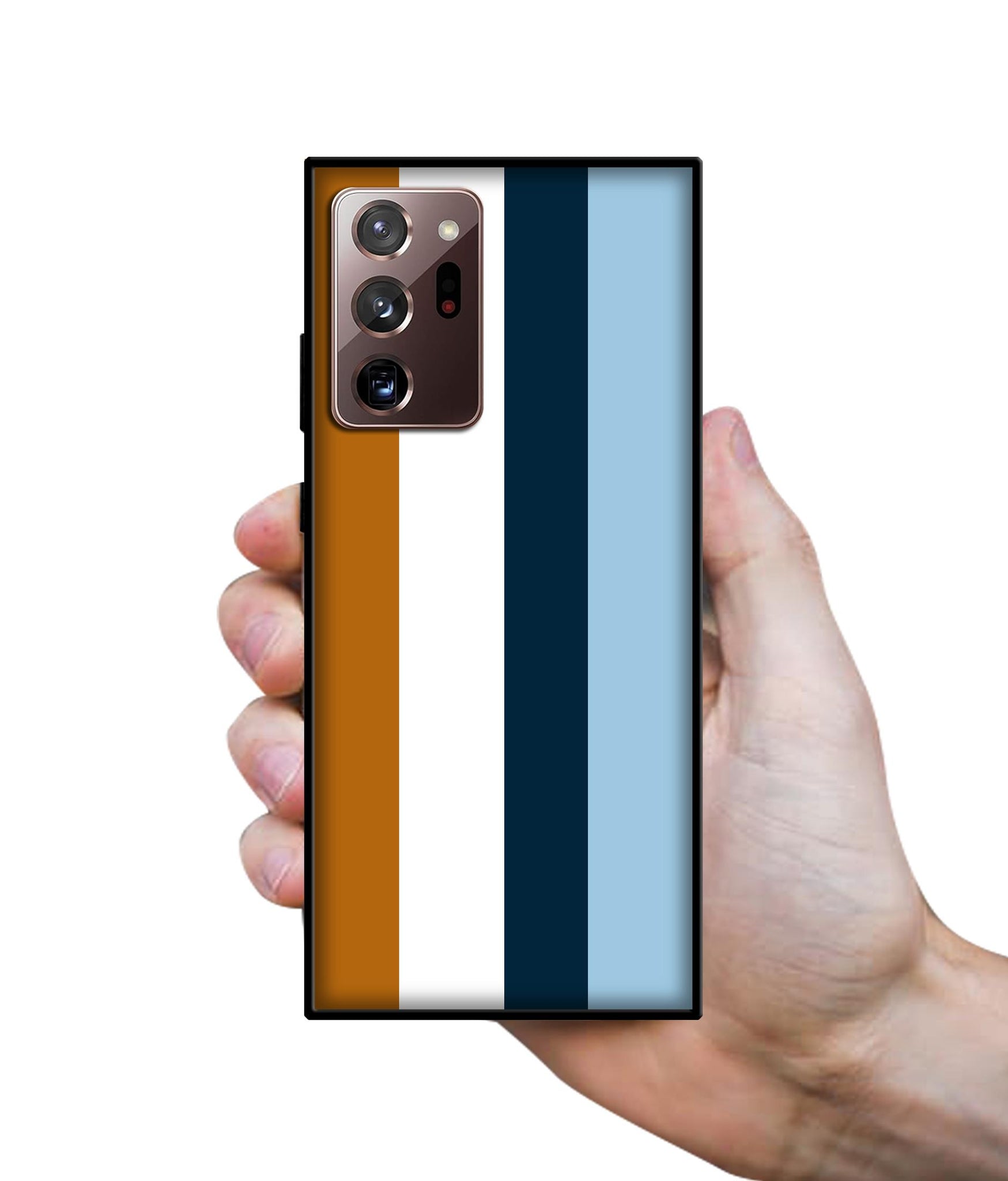 Color Stripes Design Designer 2D Printed Back Case Cover for Samsung Galaxy Note 20 Ultra 5G