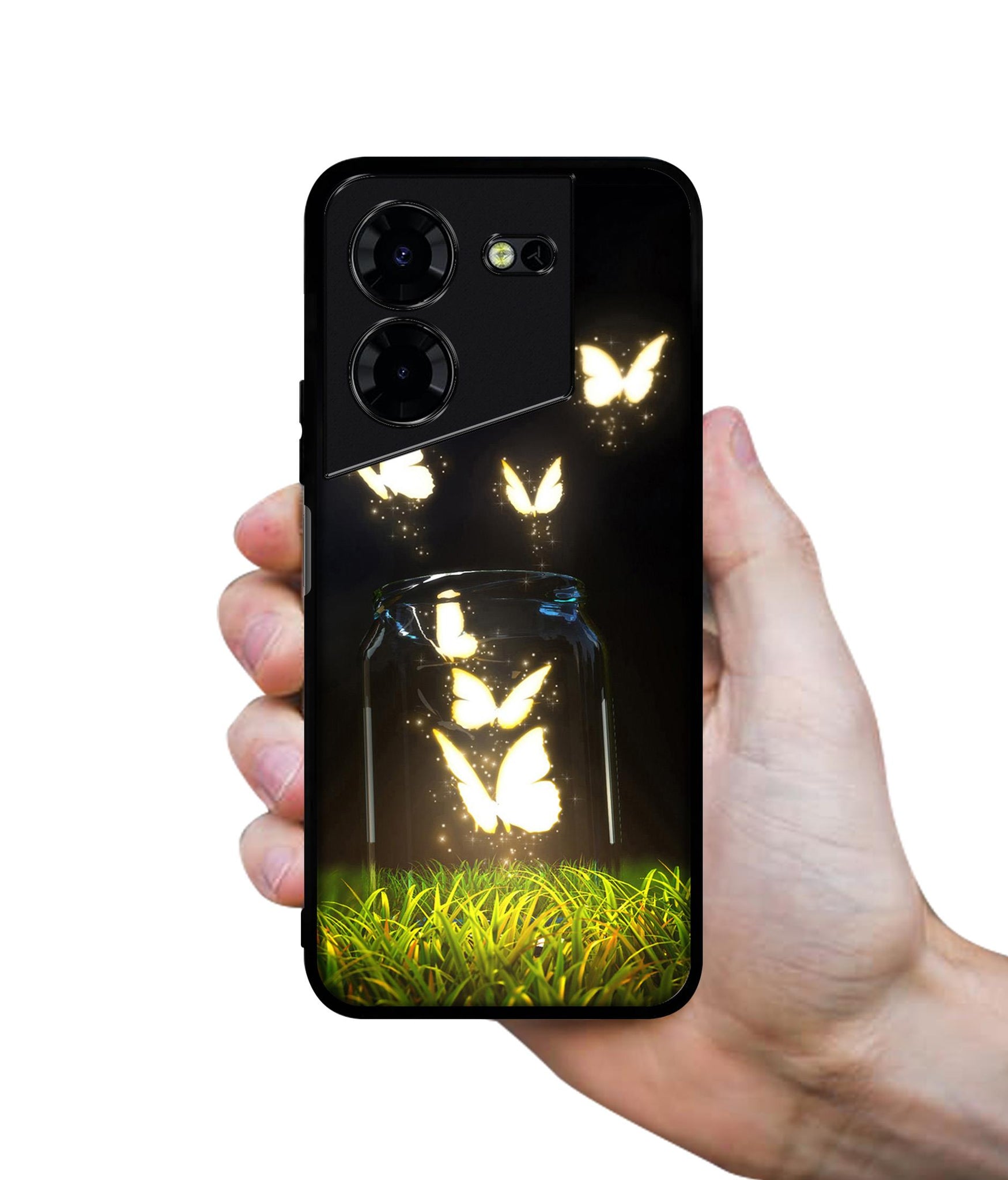 Butterfly Design Designer 2D Printed Back Case Cover for Tecno Pova 5 4G / Pova 5 Pro 5G