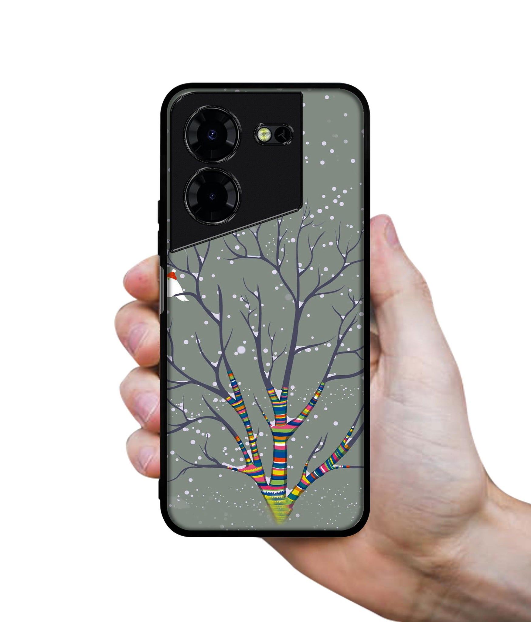 Winter Pattern Print Design Designer 2D Printed Back Case Cover for Tecno Pova 5 4G / Pova 5 Pro 5G