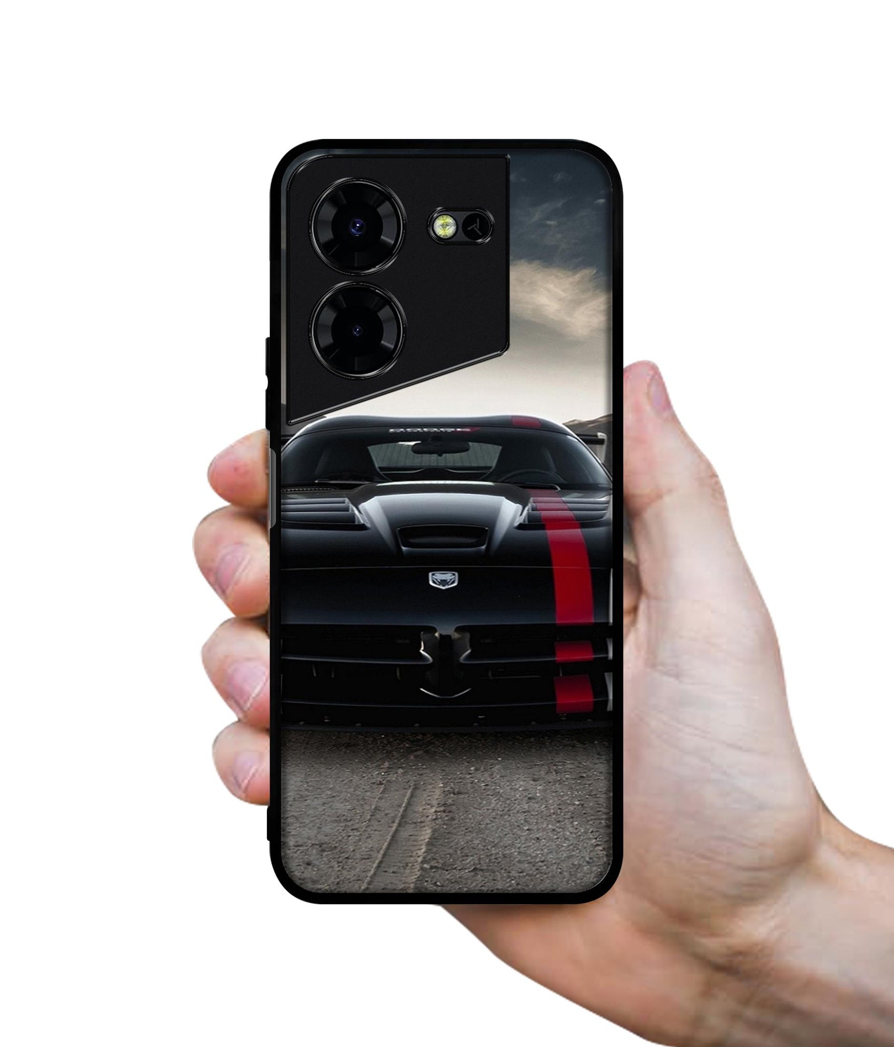 Sports Car Pattern Design Designer 2D Printed Back Case Cover for Tecno Pova 5 4G / Pova 5 Pro 5G