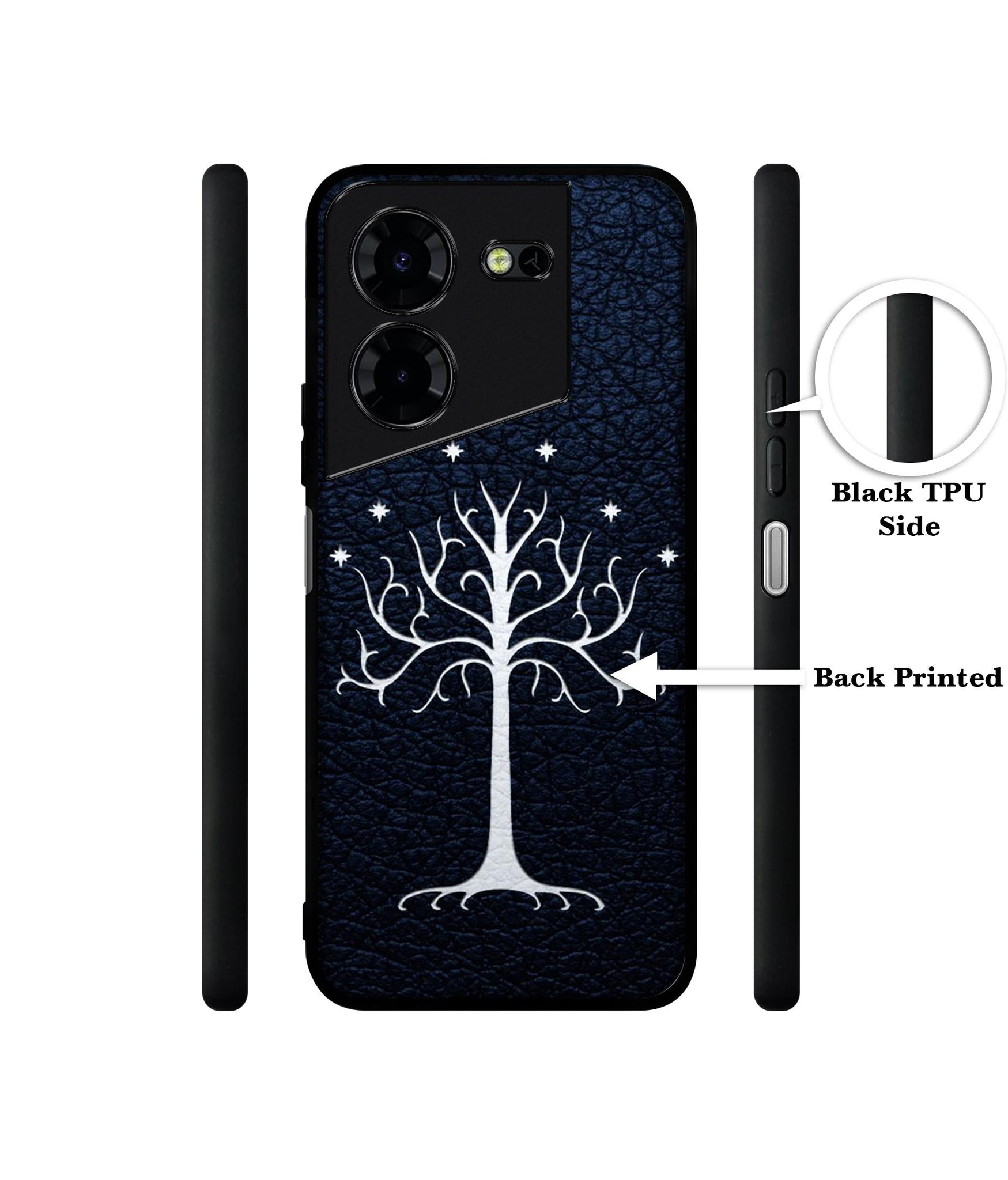 Magic Tree Pattern Design Designer 2D Printed Back Case Cover for Tecno Pova 5 4G / Pova 5 Pro 5G