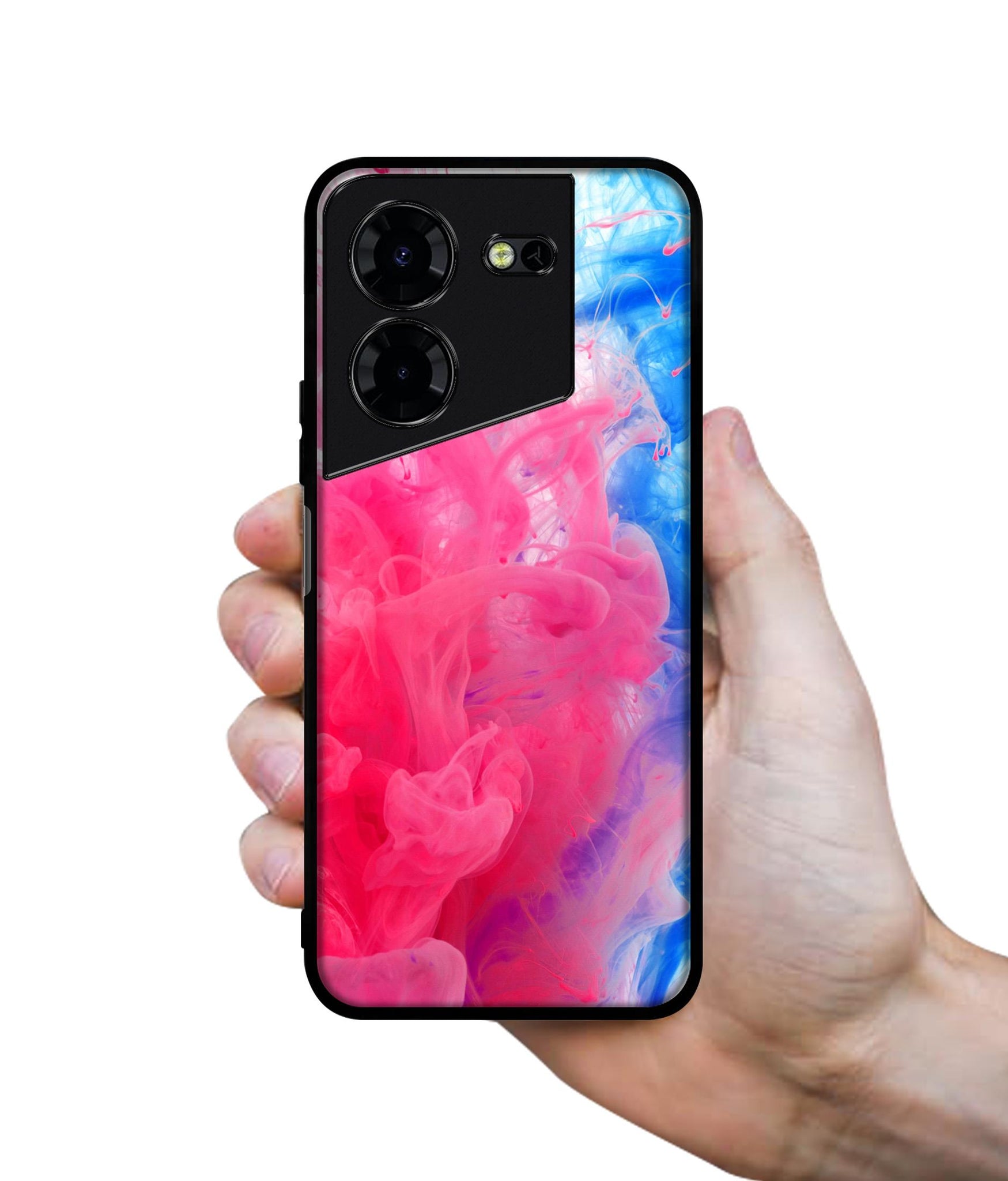 Fractal Paint Design Designer 2D Printed Back Case Cover for Tecno Pova 5 4G / Pova 5 Pro 5G