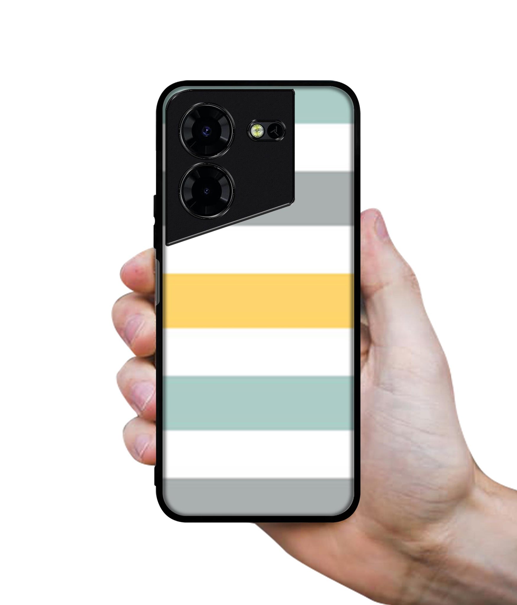 Line Texture Design Designer 2D Printed Back Case Cover for Tecno Pova 5 4G / Pova 5 Pro 5G