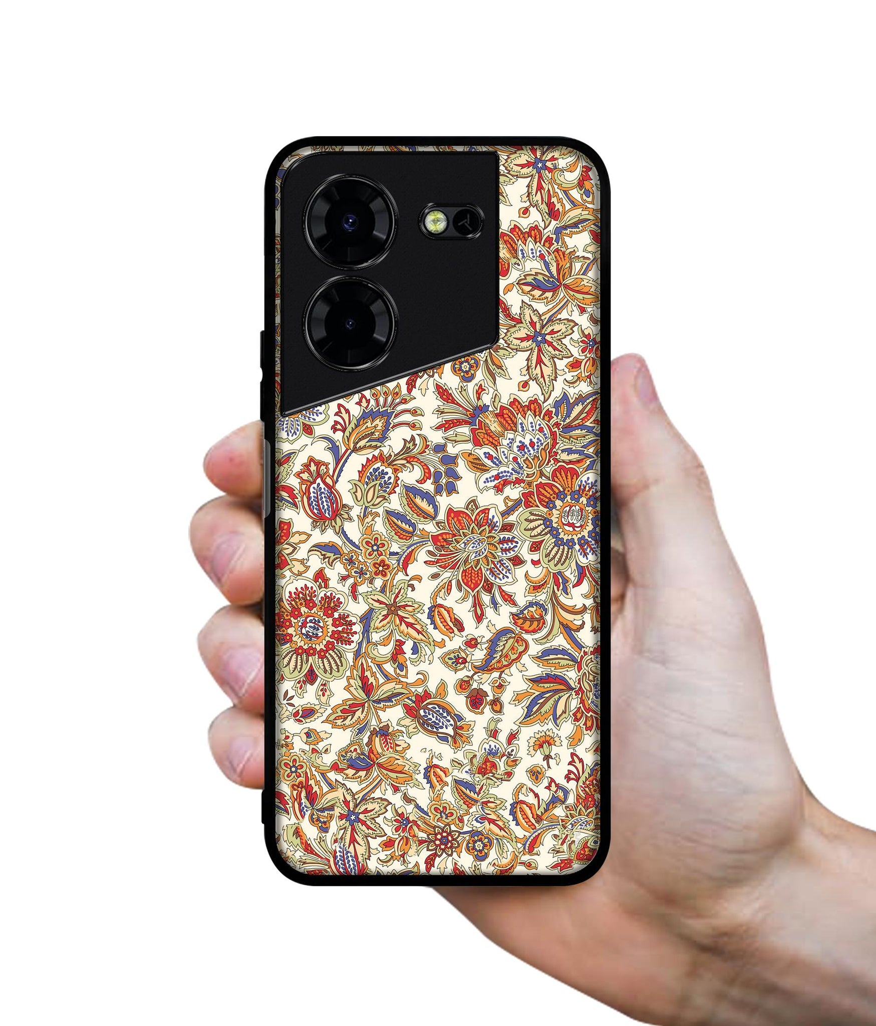 Floral Design Designer 2D Printed Back Case Cover for Tecno Pova 5 4G / Pova 5 Pro 5G