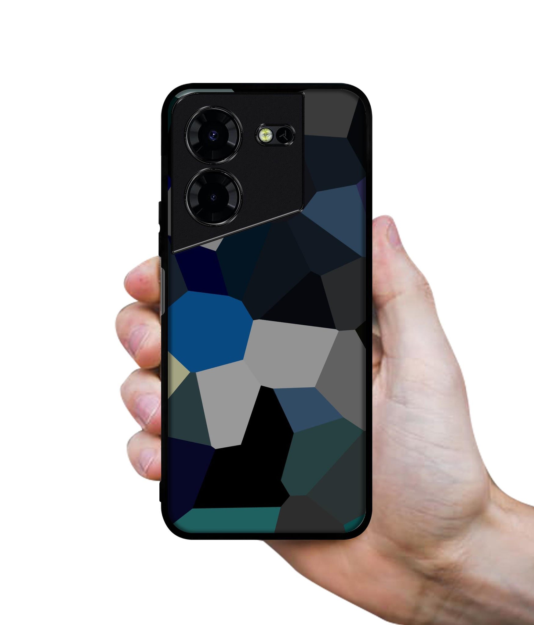 Mathematical Shape Design Designer 2D Printed Back Case Cover for Tecno Pova 5 4G / Pova 5 Pro 5G