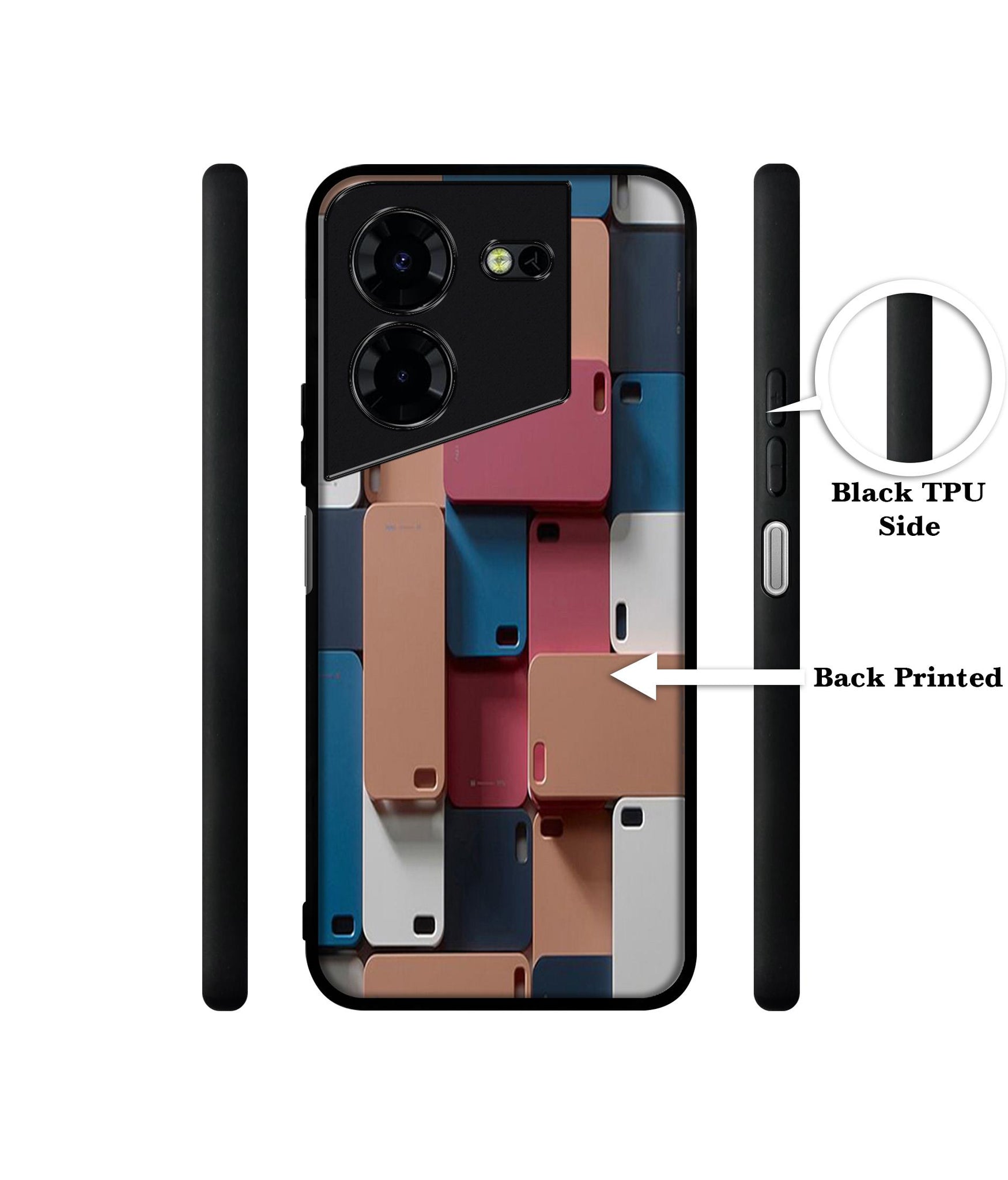 Mobile Cover Design Designer 2D Printed Back Case Cover for Tecno Pova 5 4G / Pova 5 Pro 5G