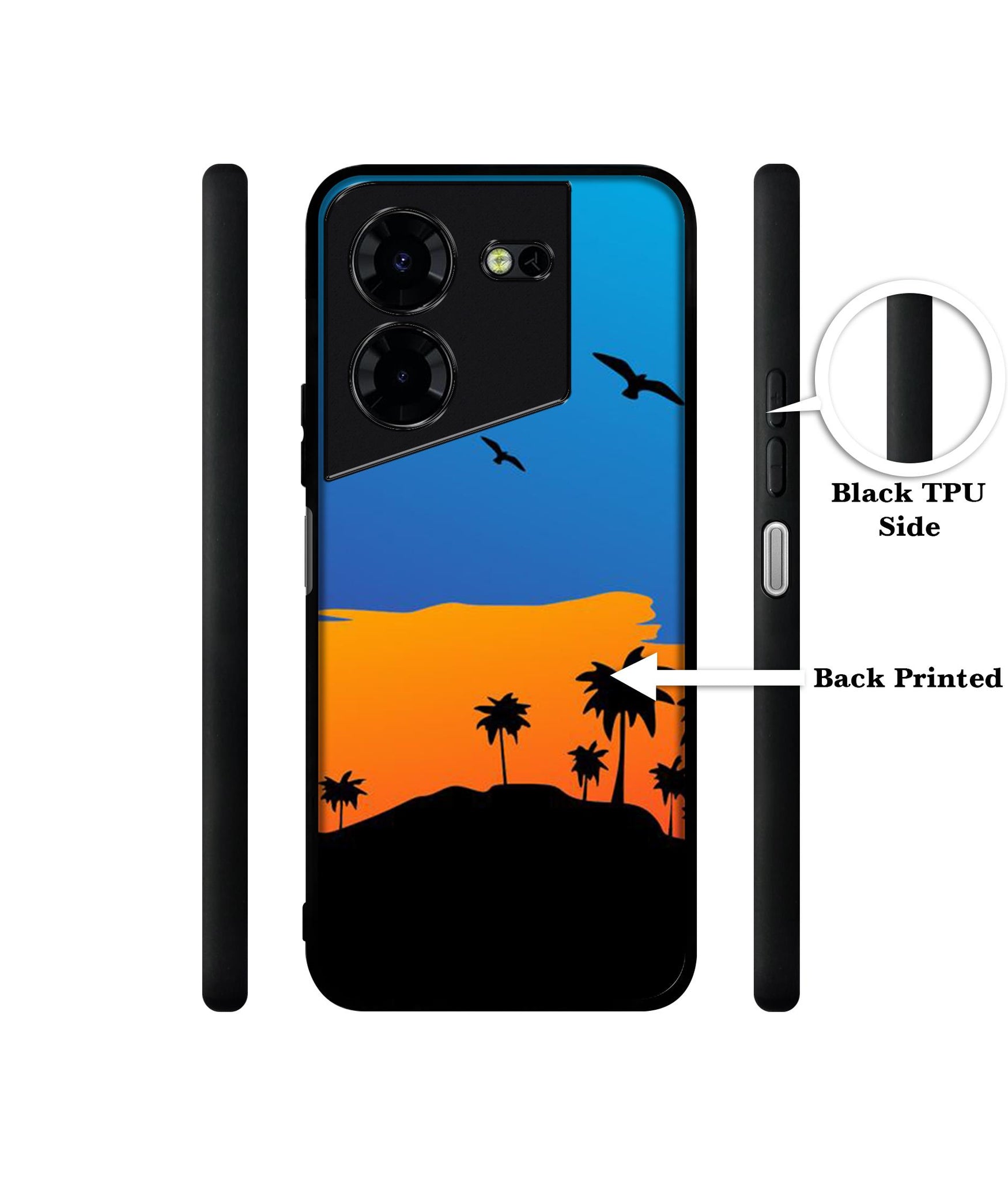 Nature Design Designer 2D Printed Back Case Cover for Tecno Pova 5 4G / Pova 5 Pro 5G