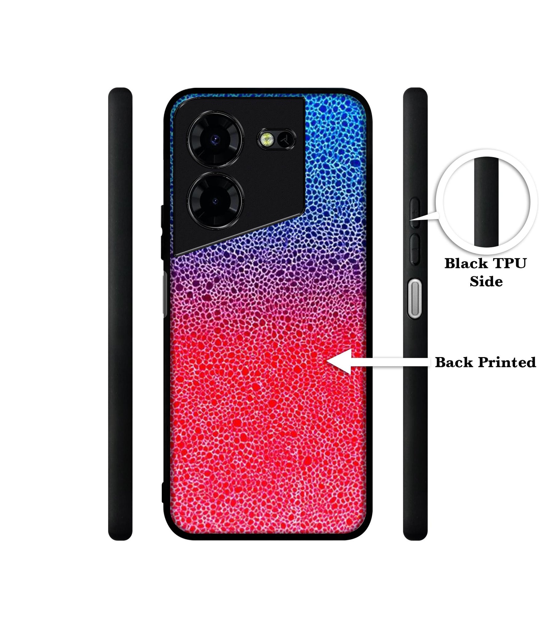 Bubbles Design Designer 2D Printed Back Case Cover for Tecno Pova 5 4G / Pova 5 Pro 5G