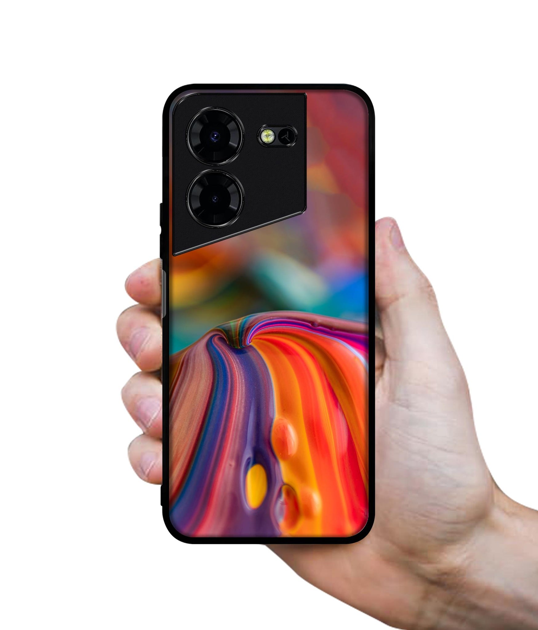 Rainbow Colors Designer 2D Printed Back Case Cover for Tecno Pova 5 4G / Pova 5 Pro 5G