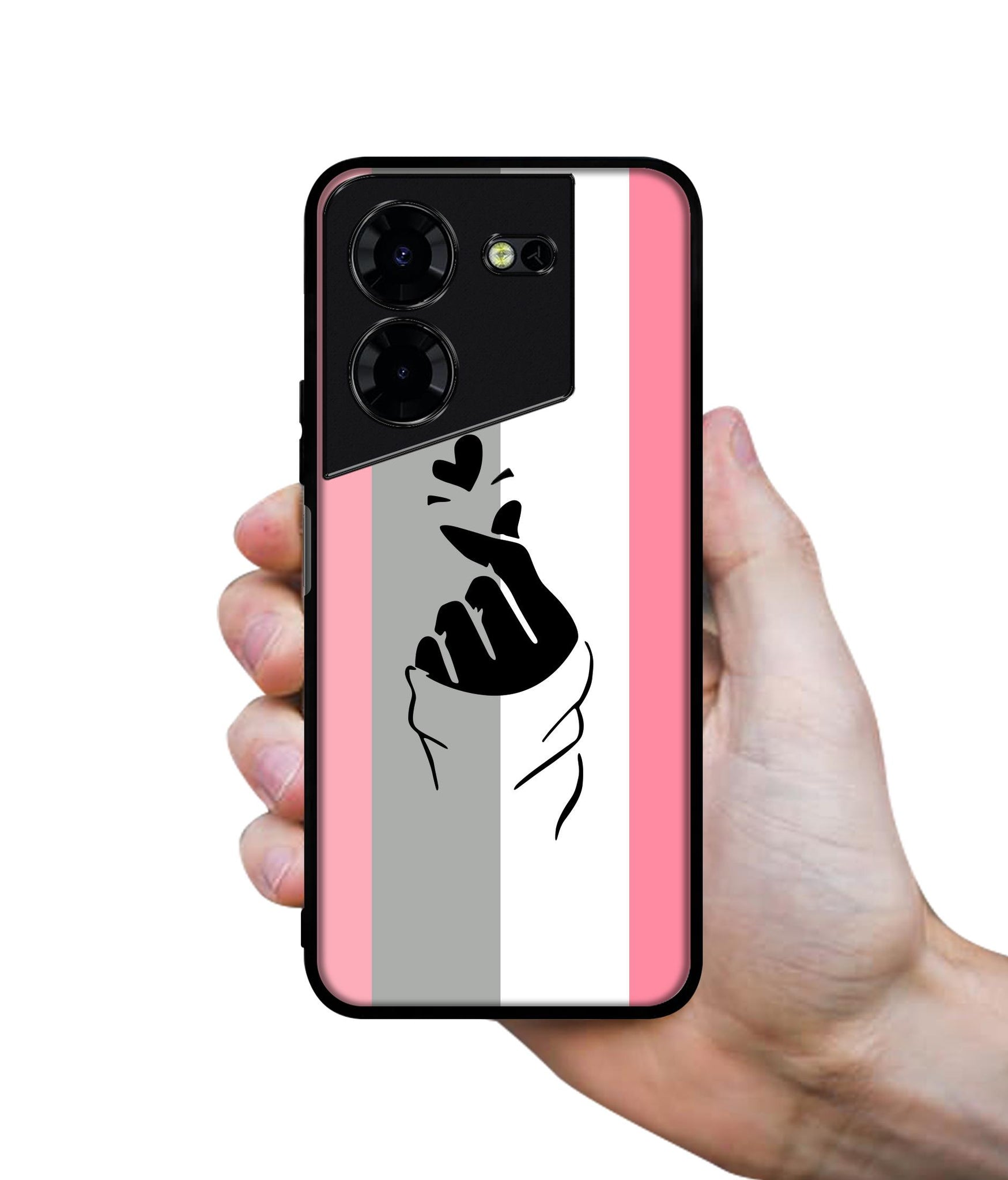 Cute Mini Love Design Designer 2D Printed Back Case Cover for Tecno Pova 5 4G / Pova 5 Pro 5G