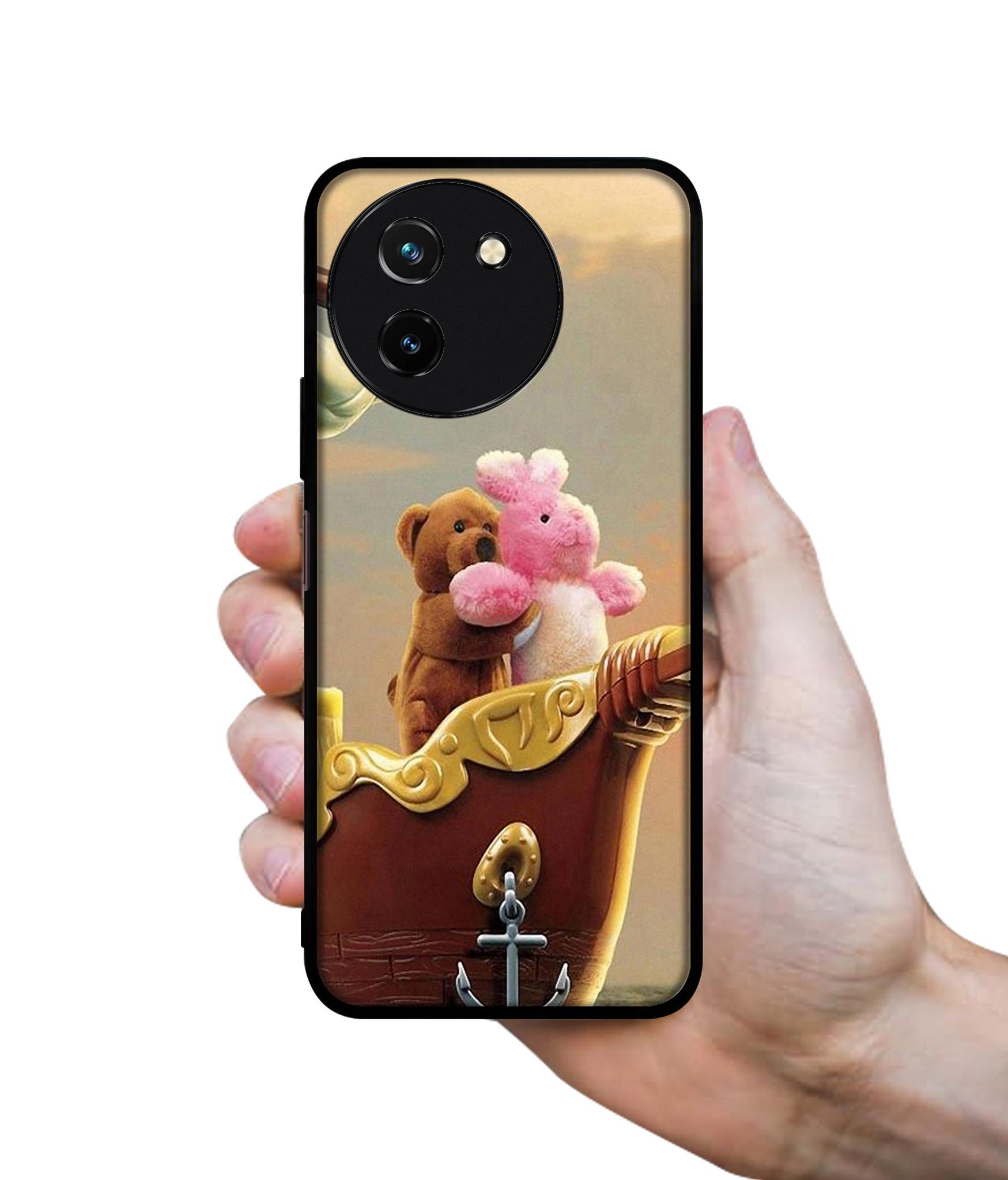 Funny Titanic Design Designer 2D Printed Back Case Cover for Vivo T3x 5G