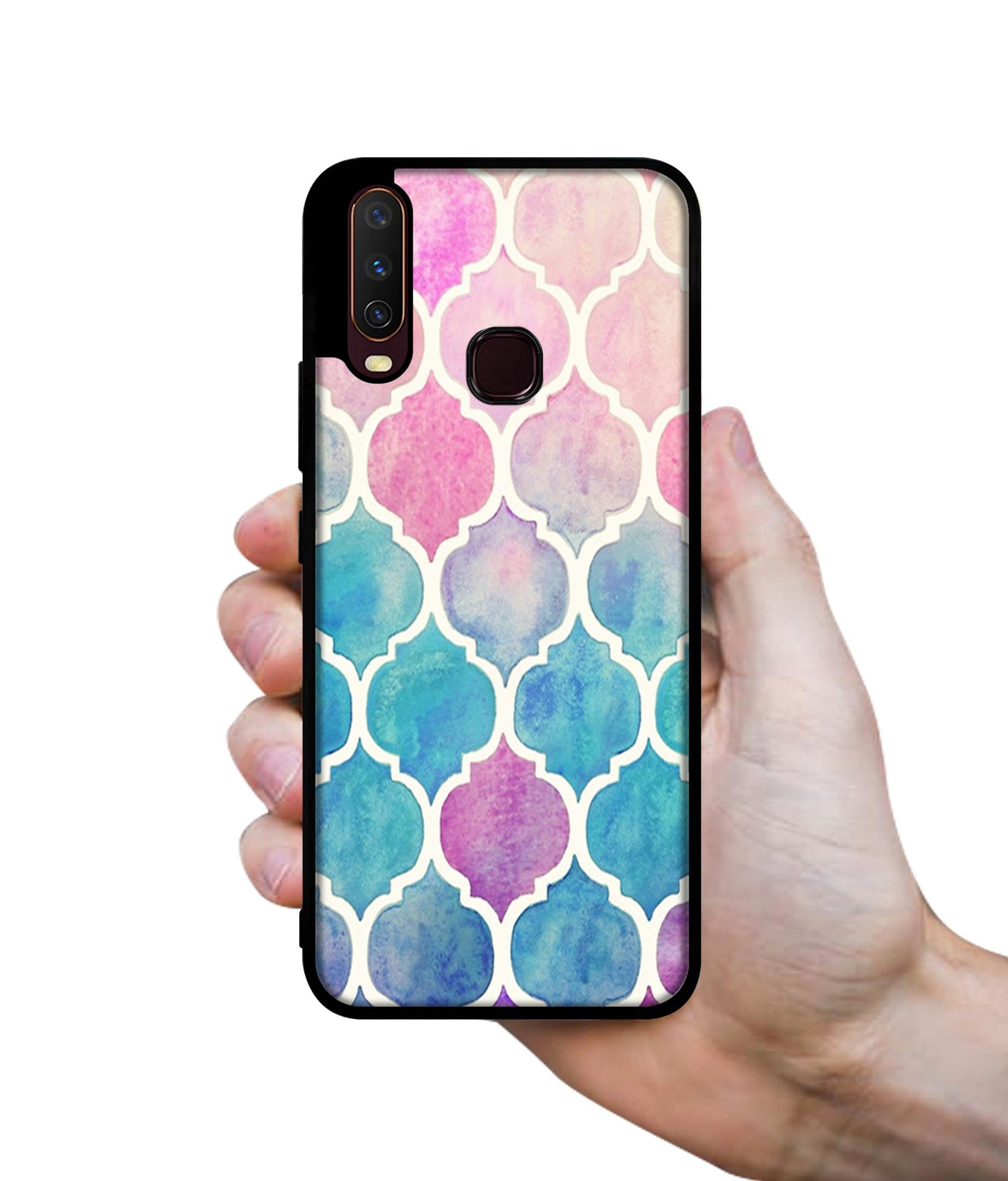 Patterns Art Design Designer 2D Printed Back Case Cover for Vivo Y17 / Y12 / Y15