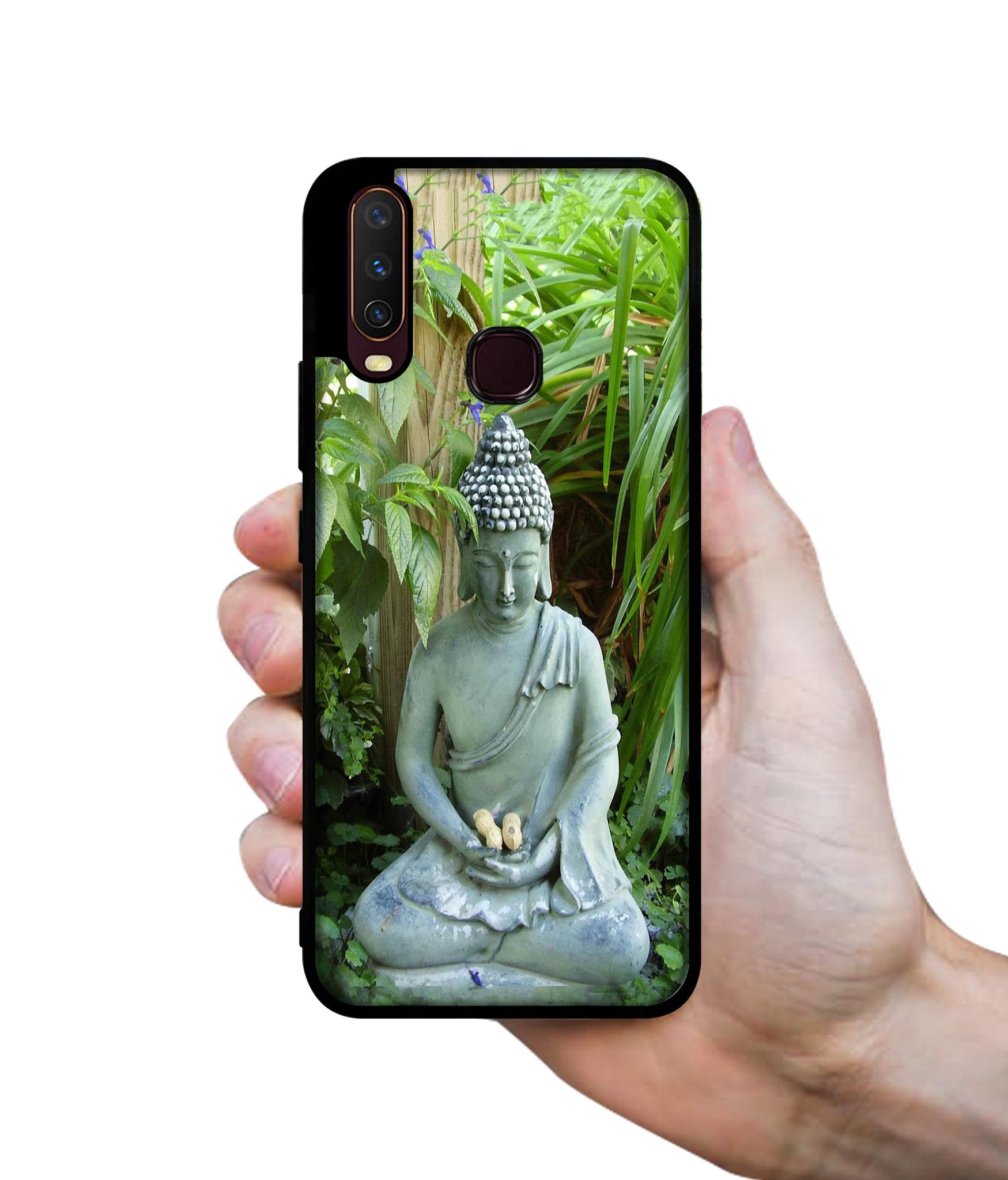 Buddhism Design Designer 2D Printed Back Case Cover for Vivo Y17 / Y12 / Y15