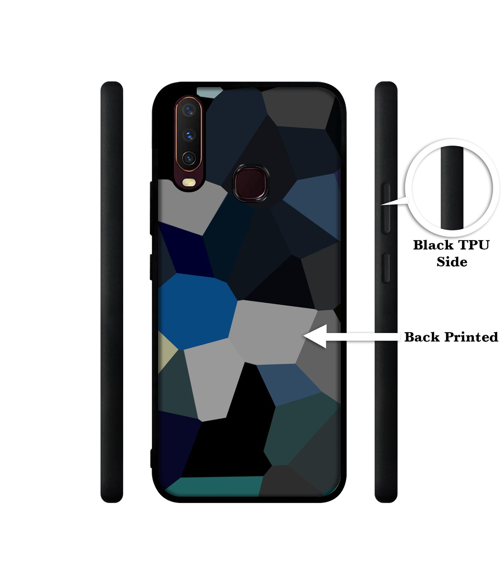 Mathematical Shape Design Designer 2D Printed Back Case Cover for Vivo Y17 / Y12 / Y15