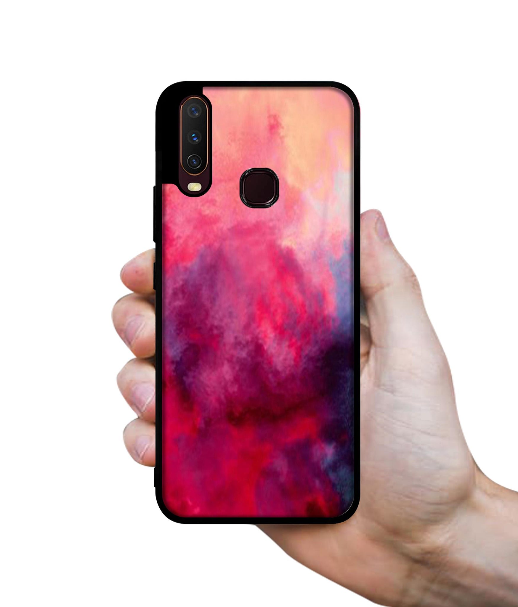 Holi Color Design Designer 2D Printed Back Case Cover for Vivo Y17 / Y12 / Y15