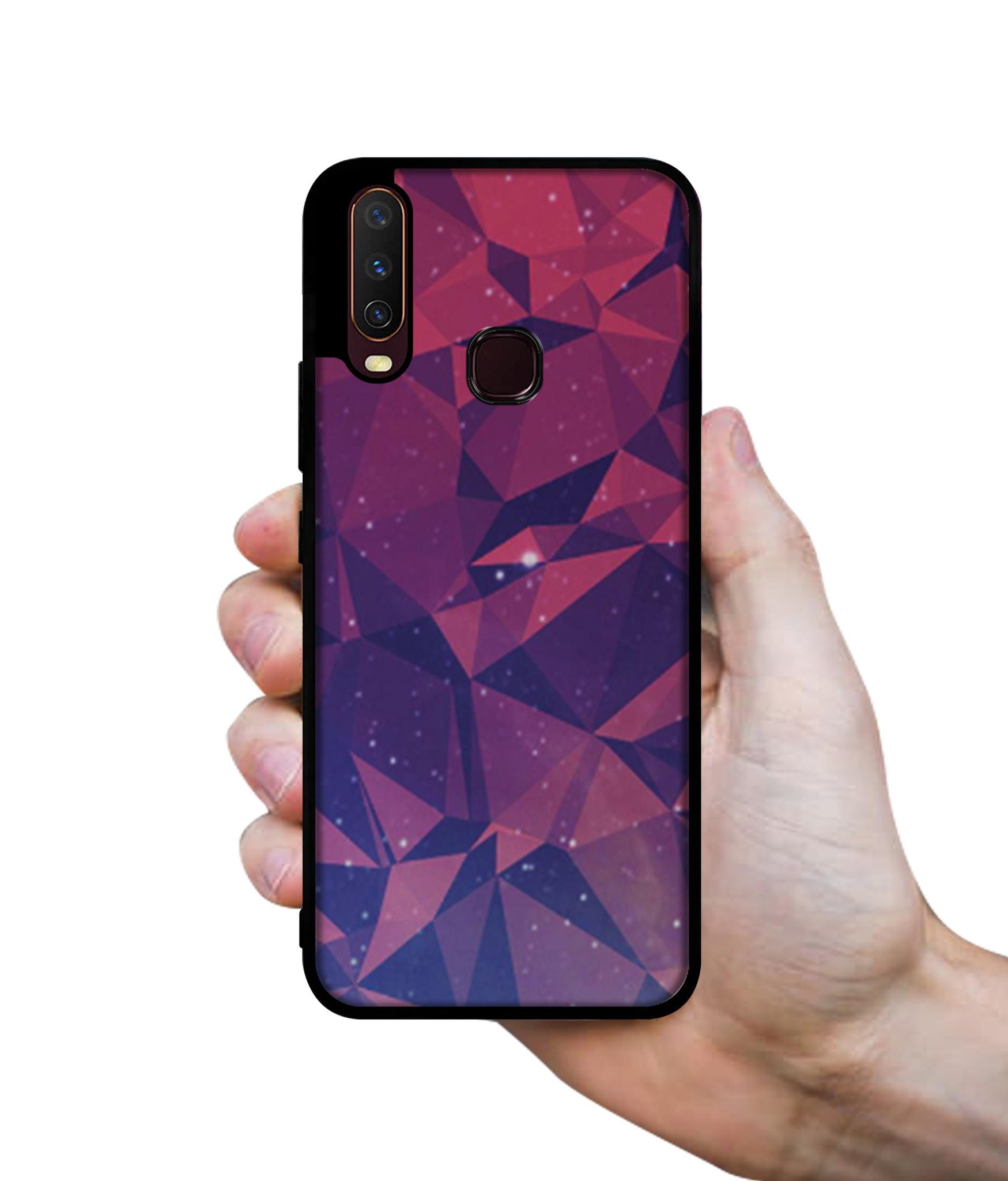 Bad Color Shape Design Designer 2D Printed Back Case Cover for Vivo Y17 / Y12 / Y15