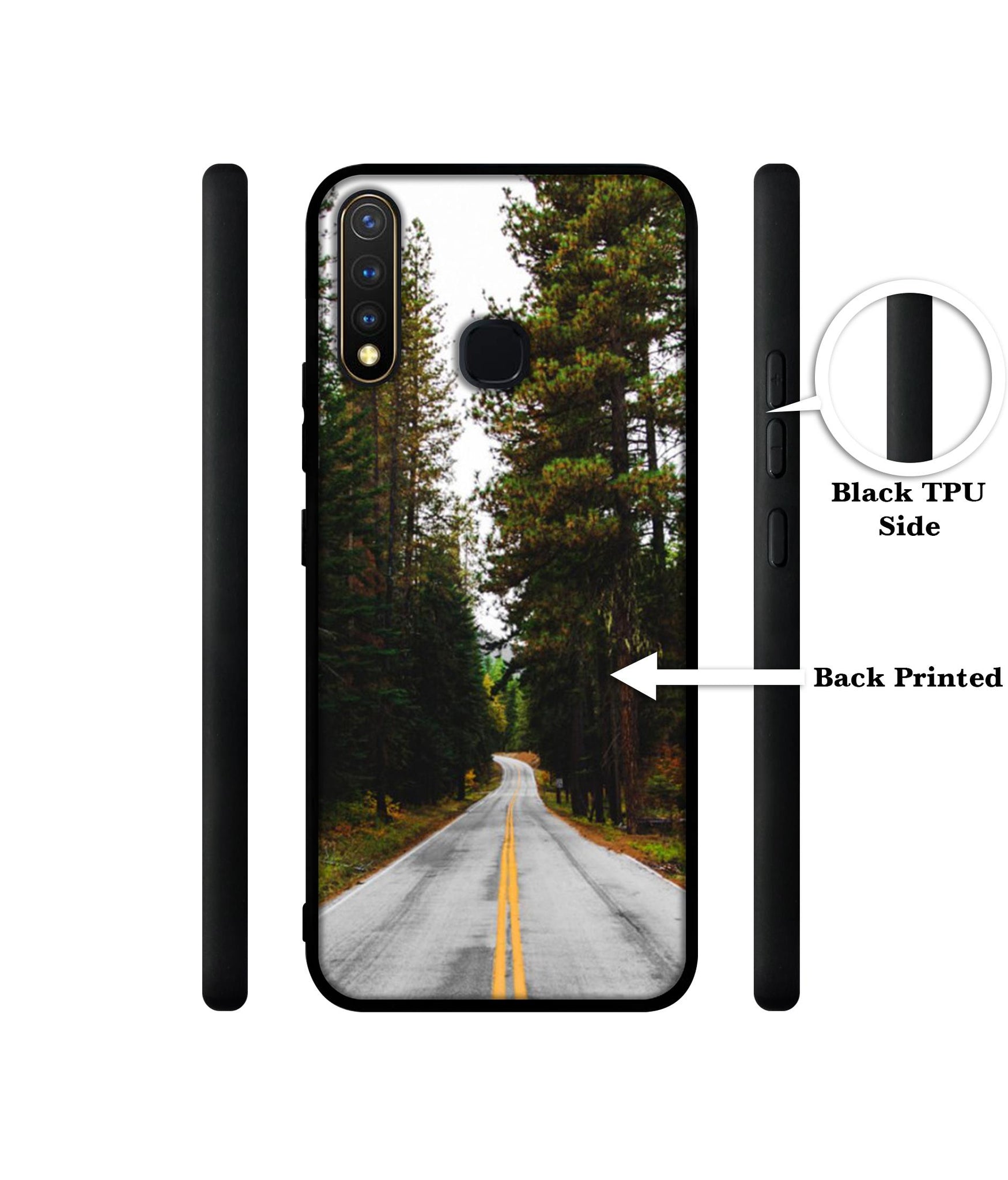 Road Photo Design Designer 2D Printed Back Case Cover for Vivo Y19 4G / U3 4G / U20 4G
