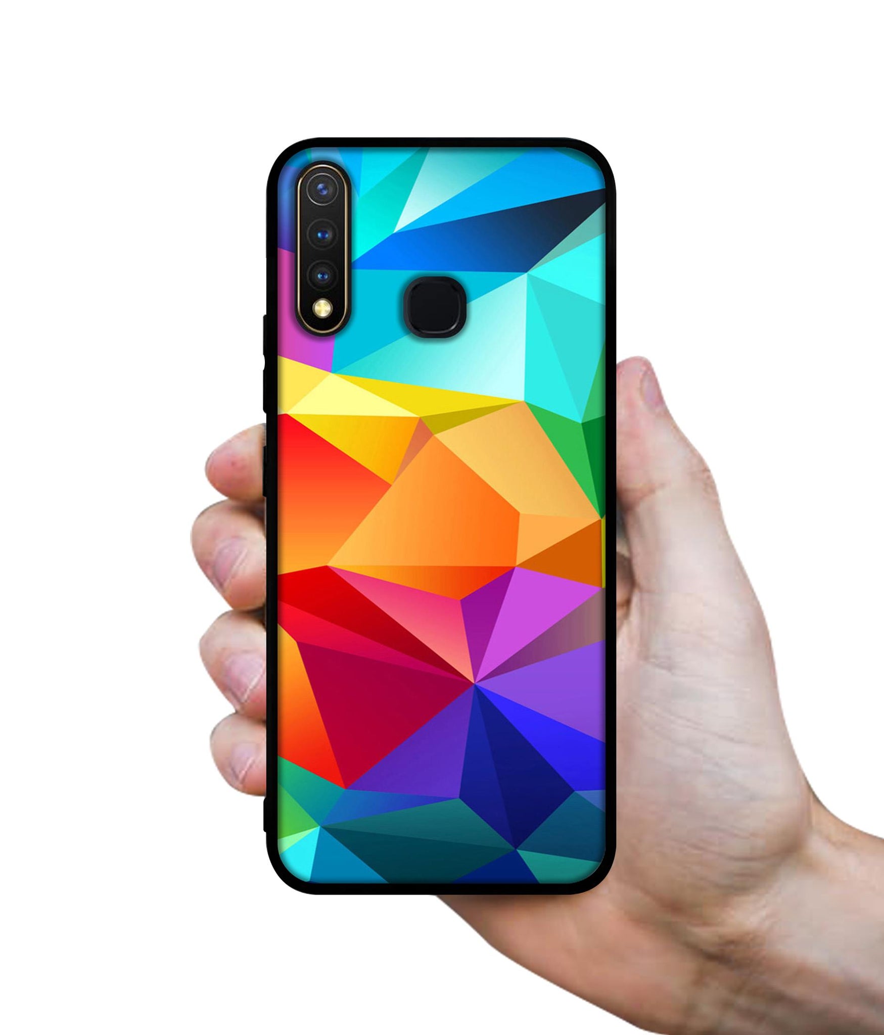 Colorful Pattern Design Designer 2D Printed Back Case Cover for Vivo Y19 4G / U3 4G / U20 4G