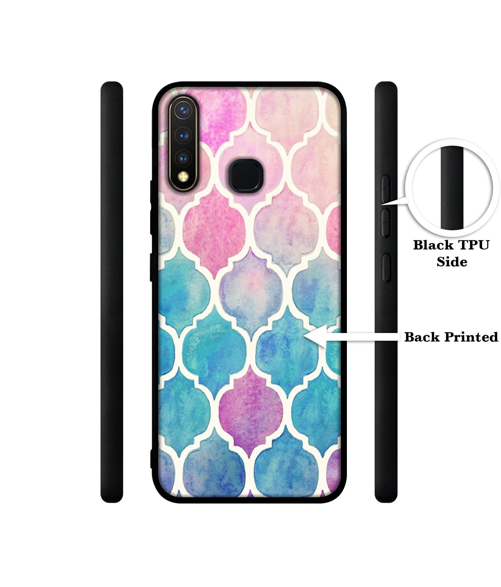 Patterns Art Design Designer 2D Printed Back Case Cover for Vivo Y19 4G / U3 4G / U20 4G