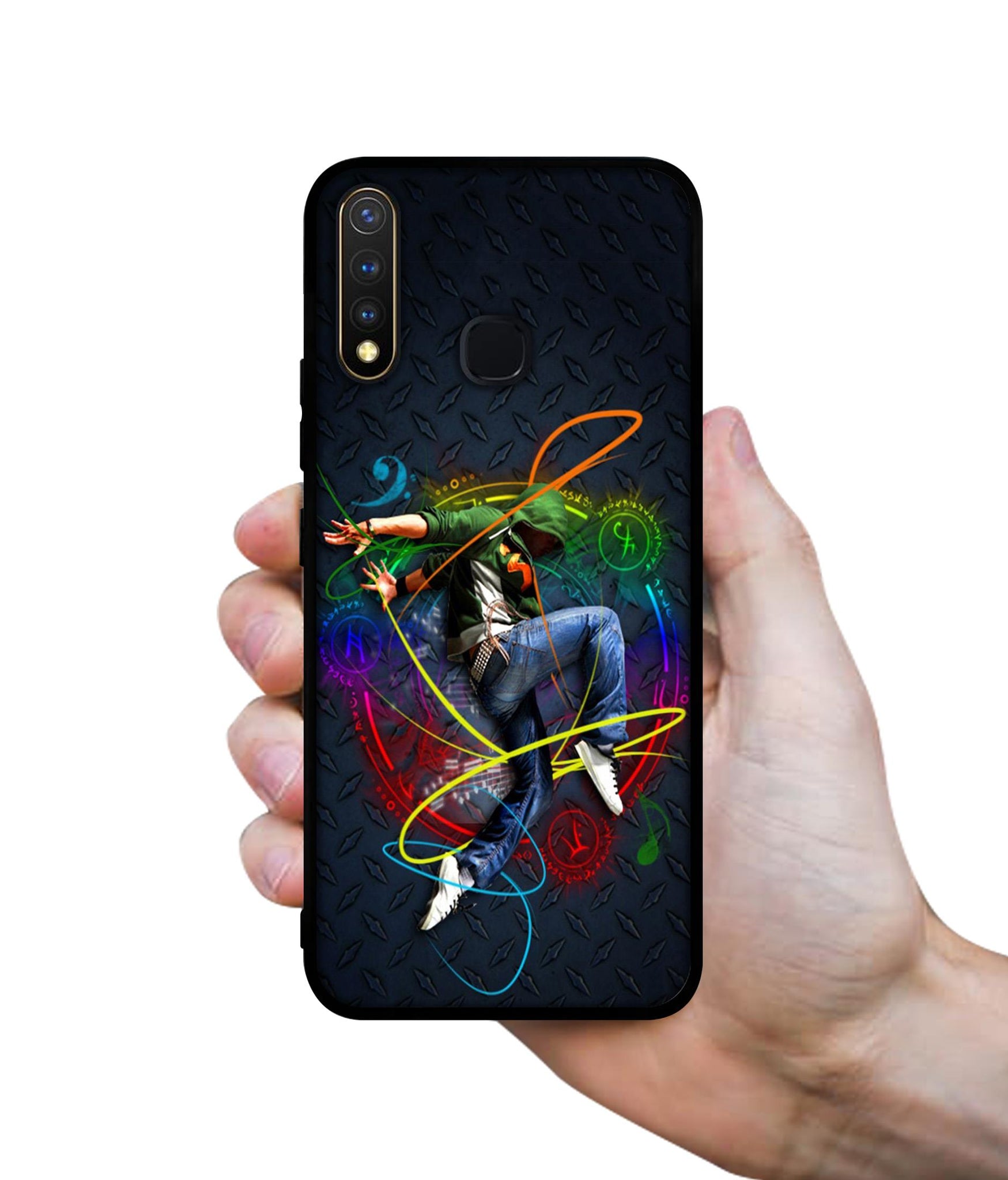 Boy With Music Design Designer 2D Printed Back Case Cover for Vivo Y19 4G / U3 4G / U20 4G