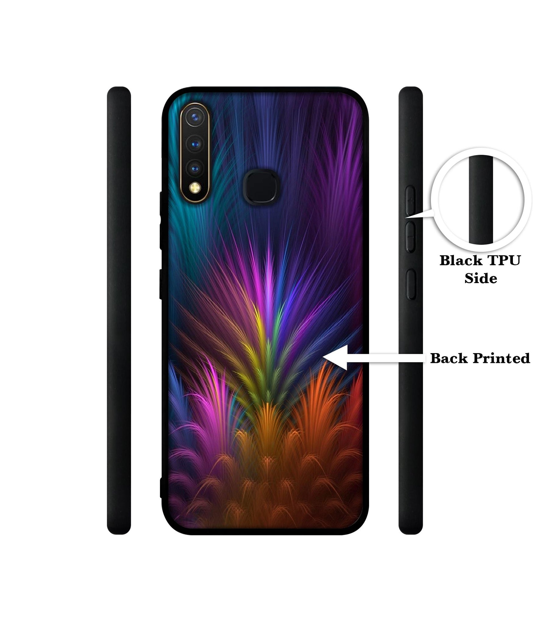 Multicoloured Design Designer 2D Printed Back Case Cover for Vivo Y19 4G / U3 4G / U20 4G