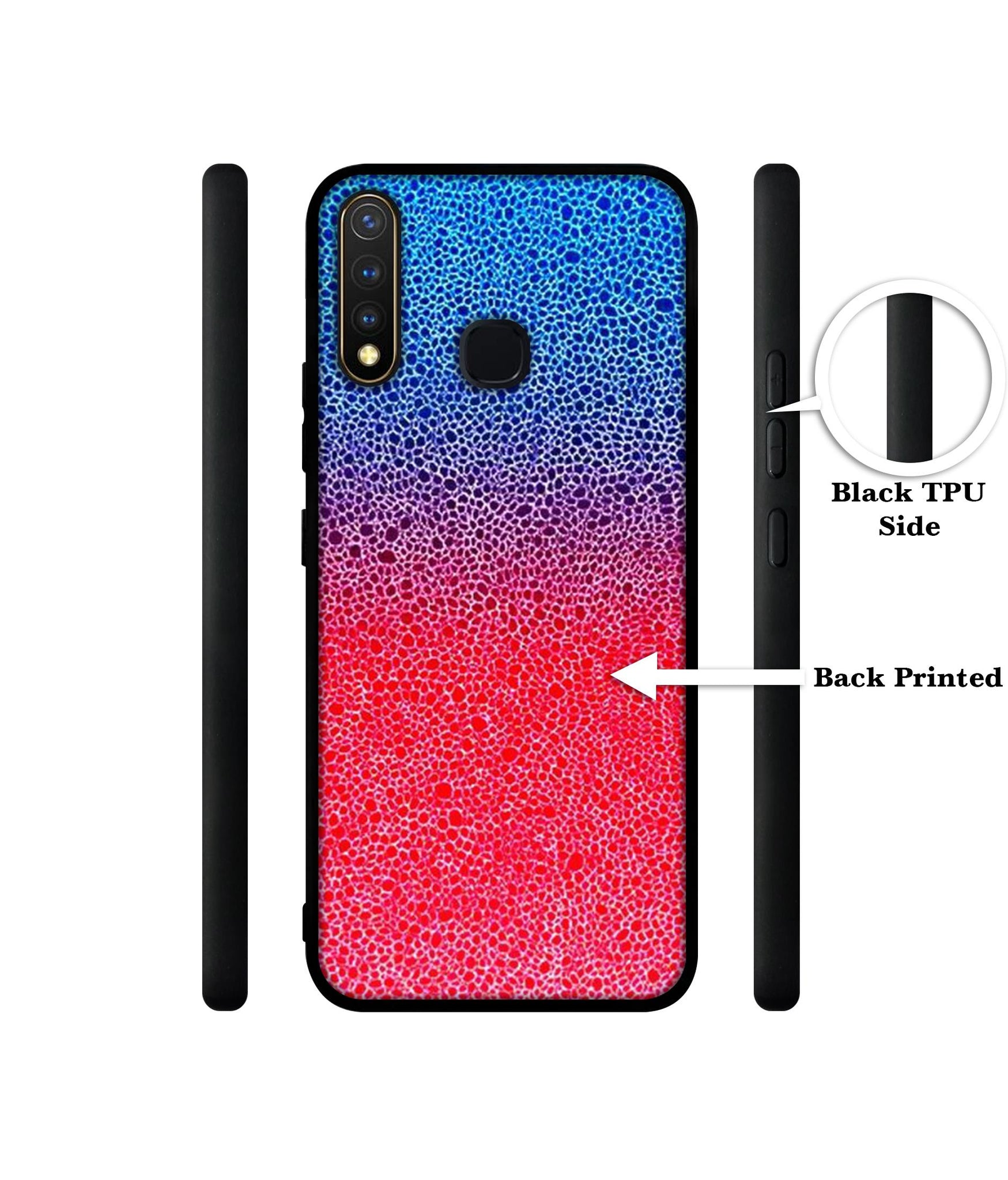 Bubbles Design Designer 2D Printed Back Case Cover for Vivo Y19 4G / U3 4G / U20 4G