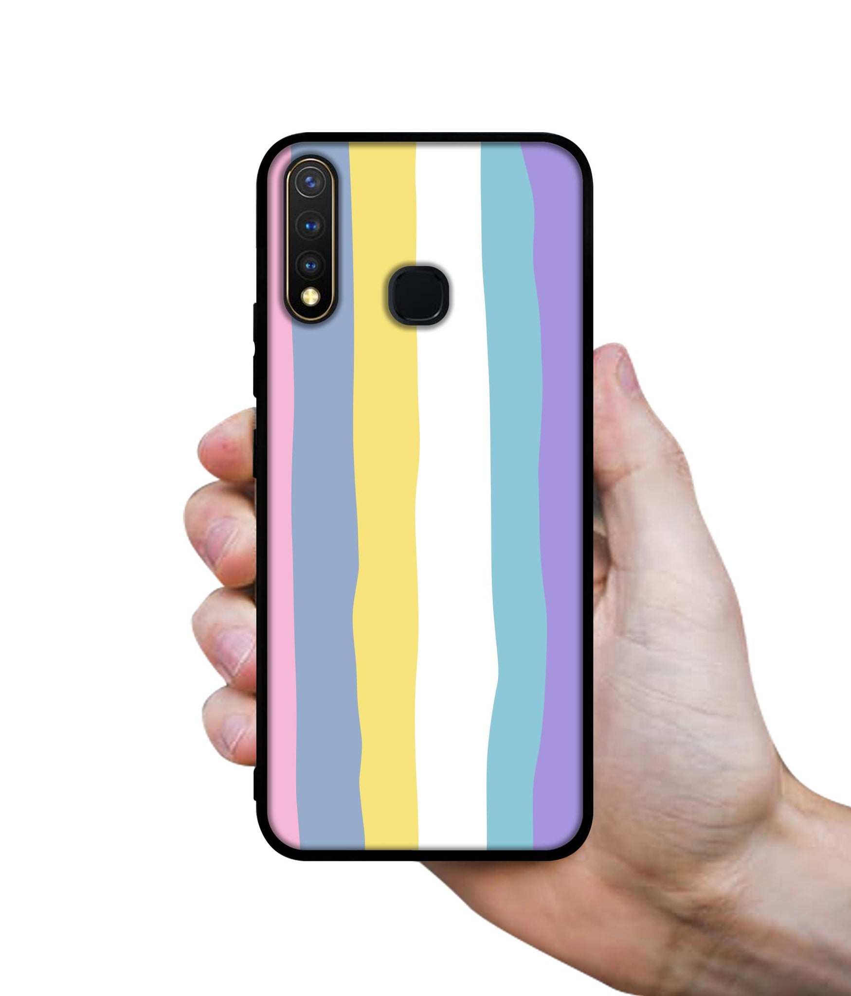 Beautiful Colors Design Designer 2D Printed Back Case Cover for Vivo Y19 4G / U3 4G / U20 4G